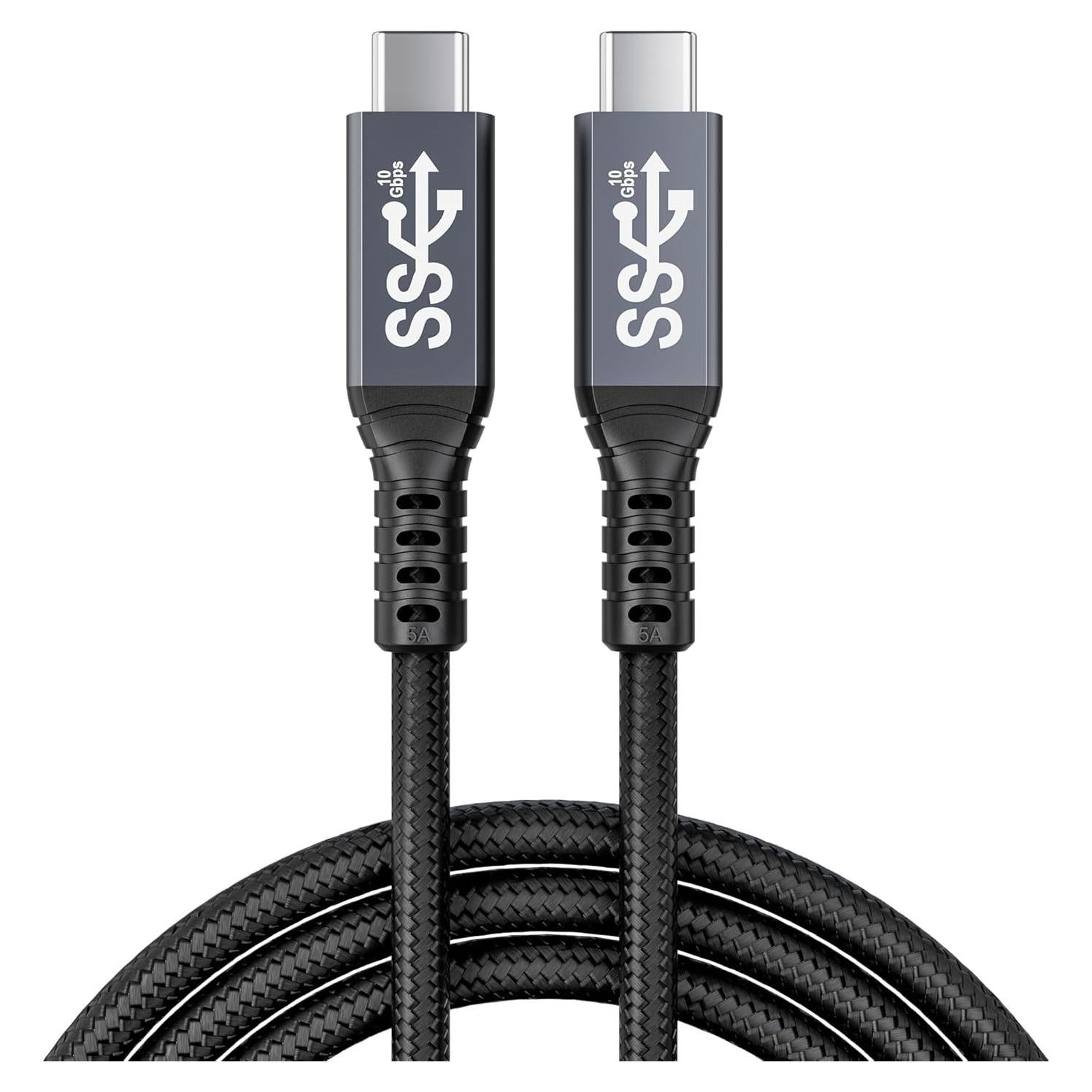 Cable USB C 3.1 2m 10Gbps 100W 4K Thunderbolt Compatible