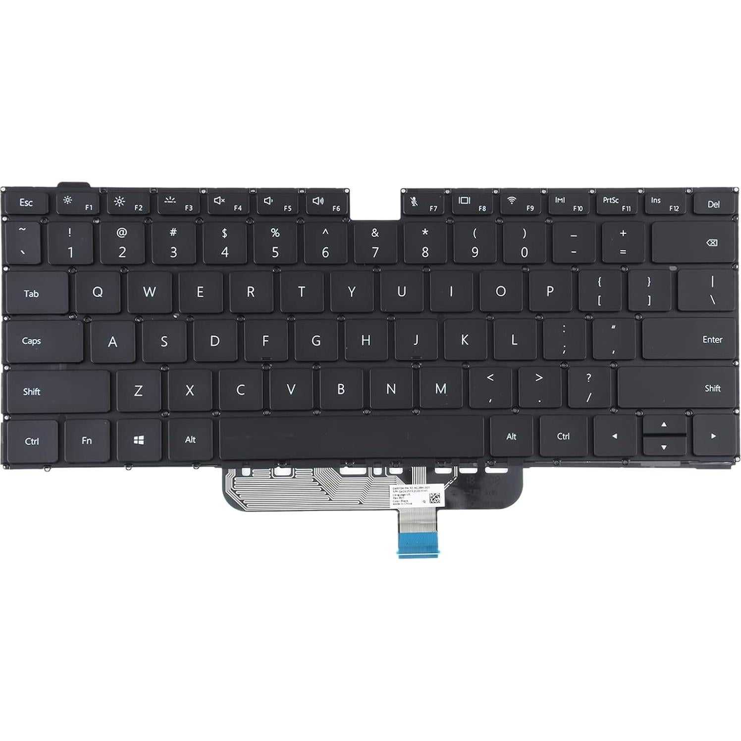 Teclado de Reemplazo Huawei Matebook D14 D15 US Retroiluminado