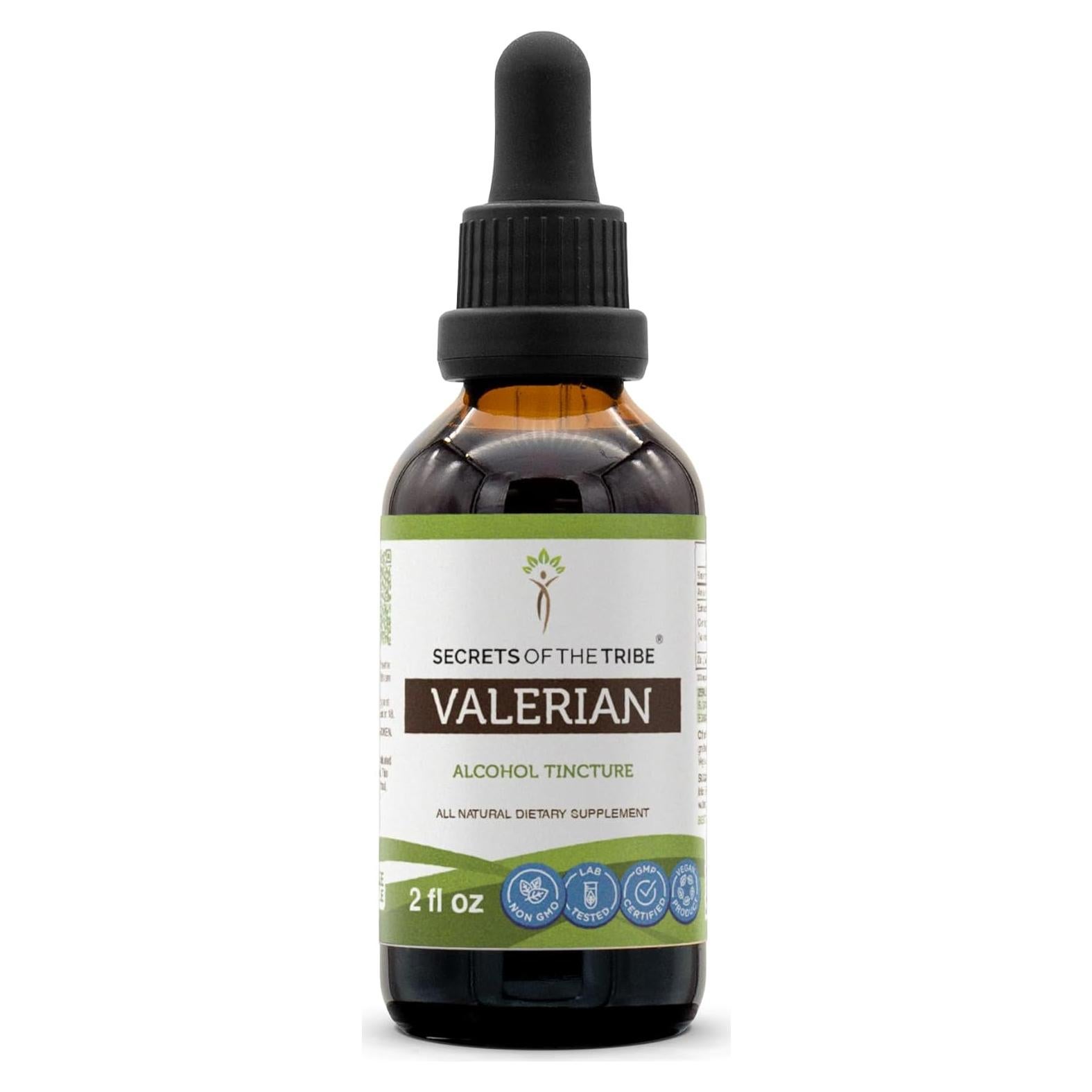 Tintura de Alcohol de Valeriana 675 mg Secretos de la Tribu 59.15 ml