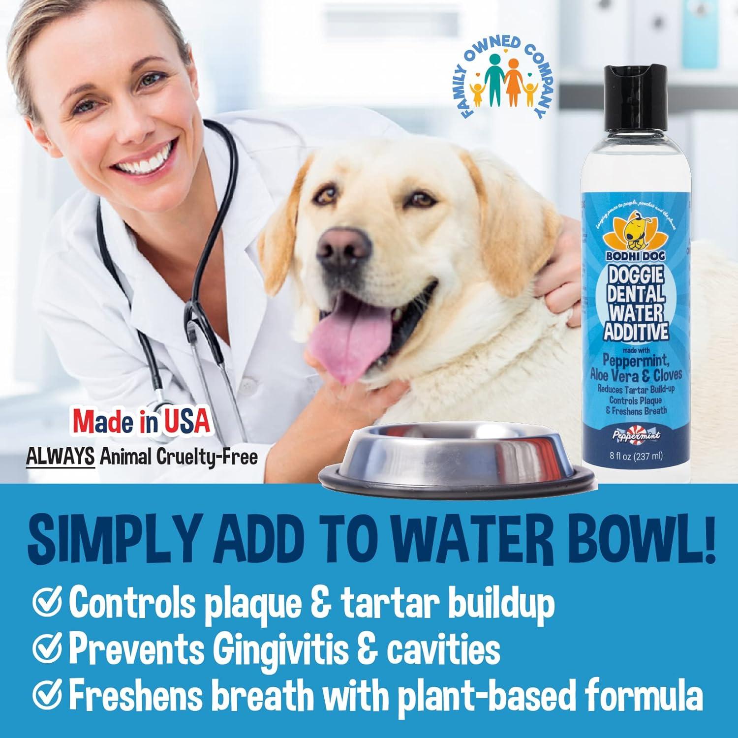Aditivo de Agua Dental Bodhi Dog 236.6 ml - Refresca Aliento y Reduce Placa