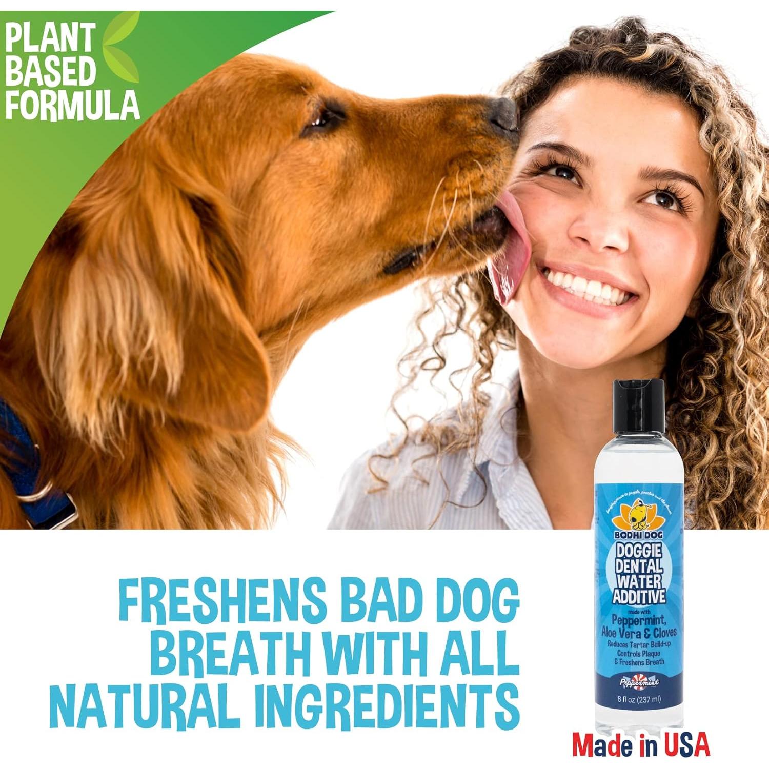 Aditivo de Agua Dental Bodhi Dog 236.6 ml - Refresca Aliento y Reduce Placa