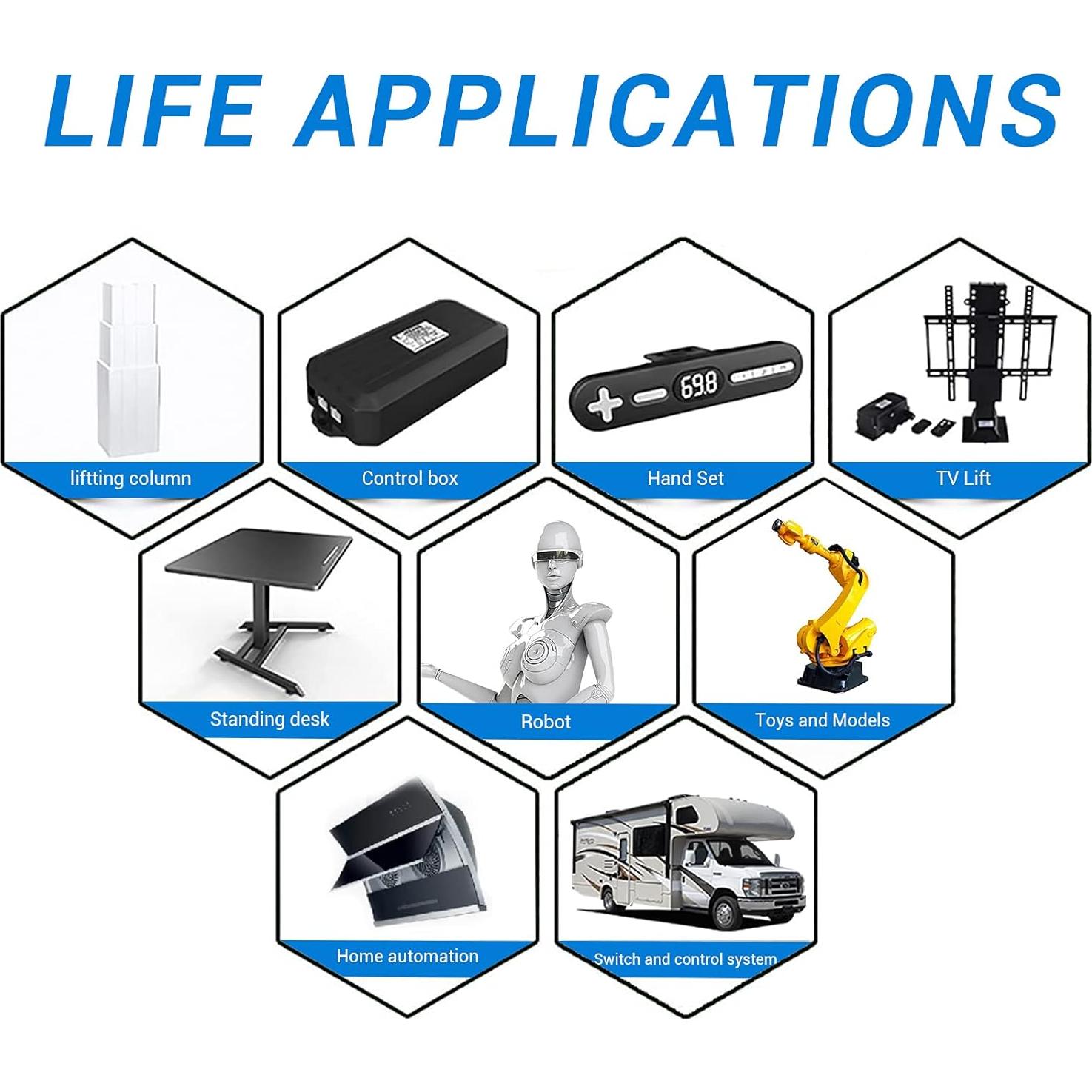 Actuador Lineal Micro Eléctrico 12V 1.2" (3.05 cm) 64N