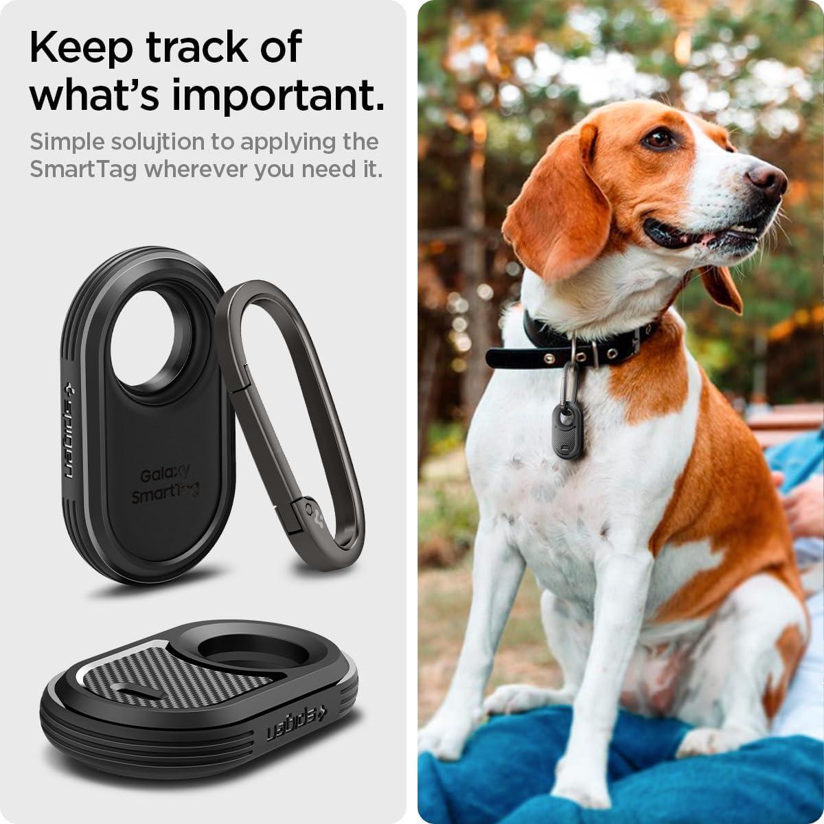 Funda Spigen para Samsung Galaxy SmartTag 2 - Negro mate