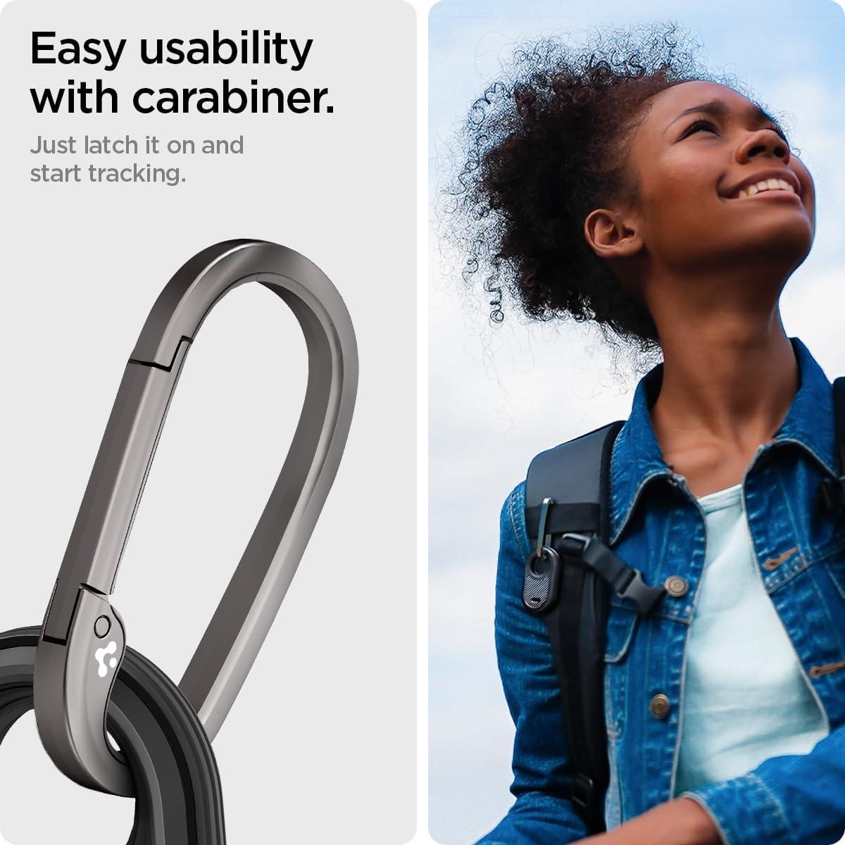 Funda Spigen para Samsung Galaxy SmartTag 2 - Negro mate