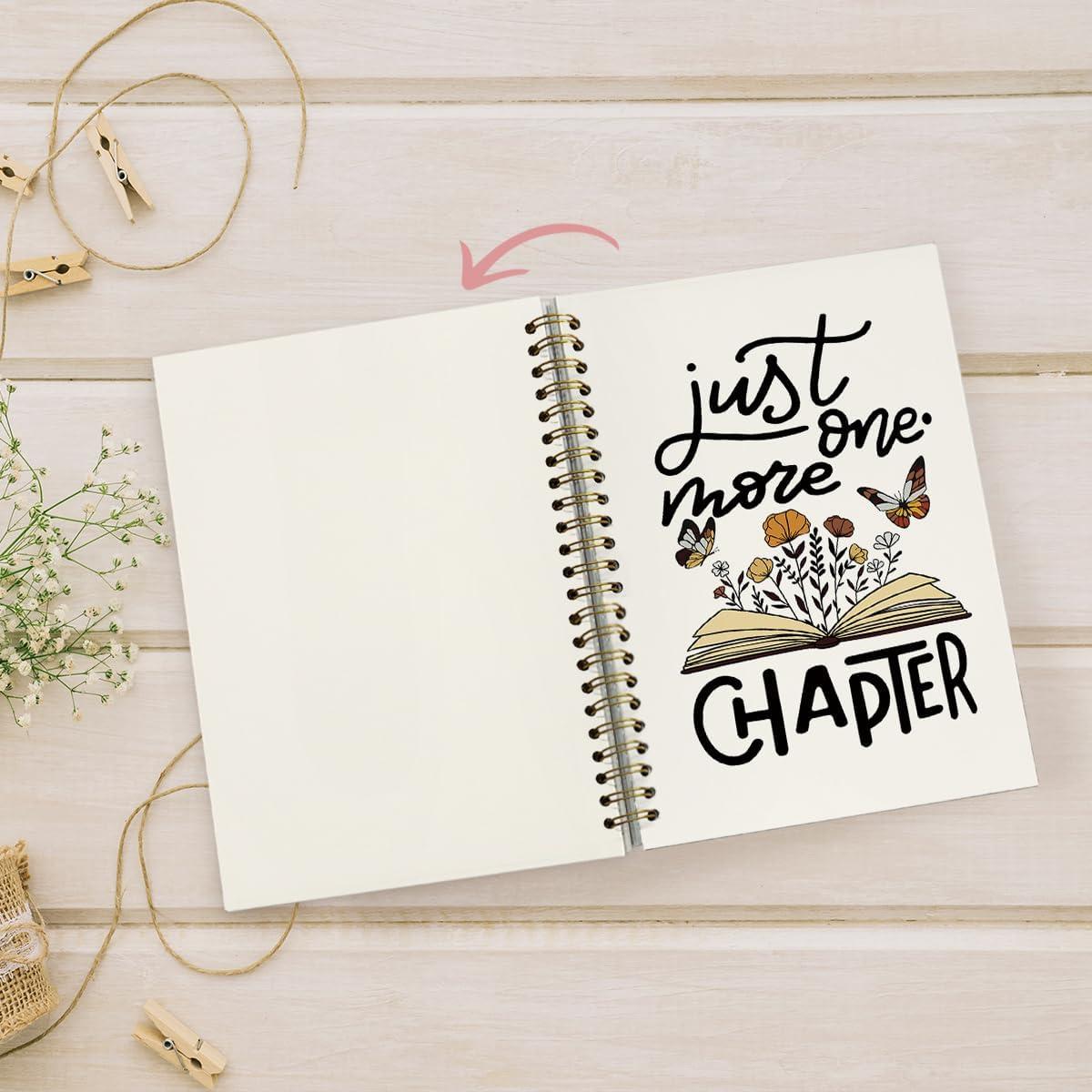 Cuaderno Diario Espiral PLKMN 80 Páginas Rayado Floral 14x21 cm