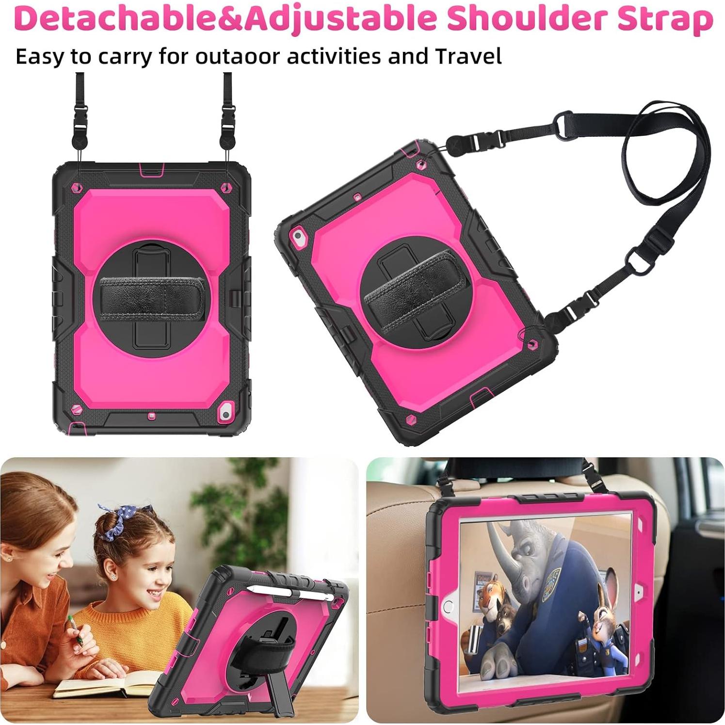 Funda Protectora Rosa BLOSOMEET para iPad 10.2 9na/8va/7ma Gen