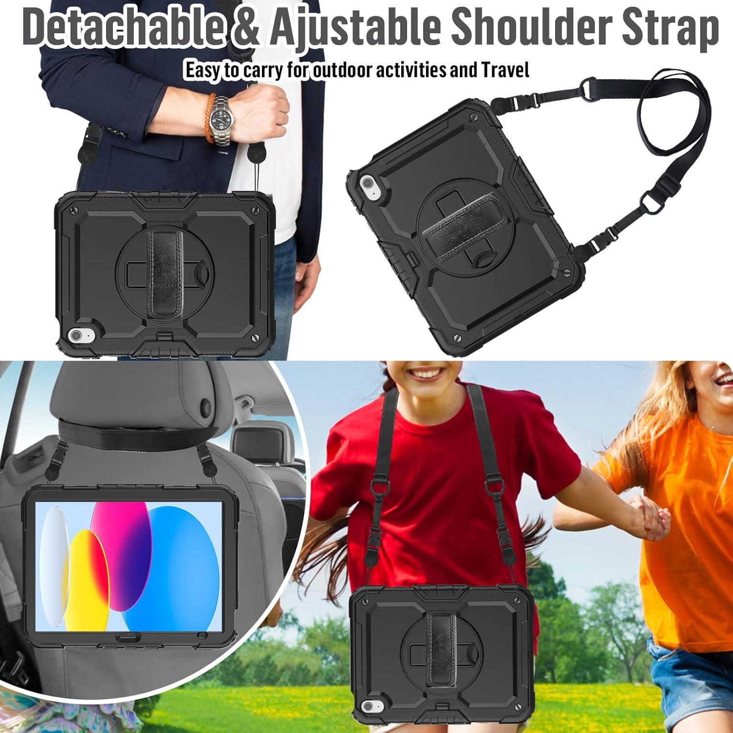 Funda BLOSOMEET para iPad A16 11" y 10.9" con Protector