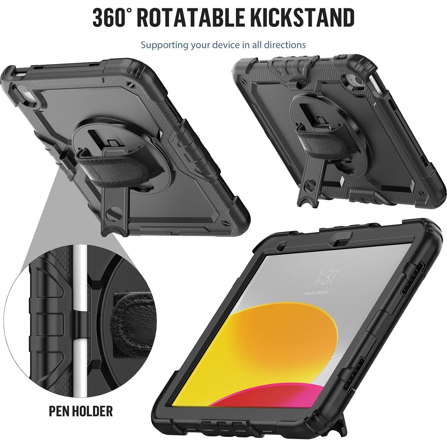 Funda BLOSOMEET para iPad A16 11" y 10.9" con Protector