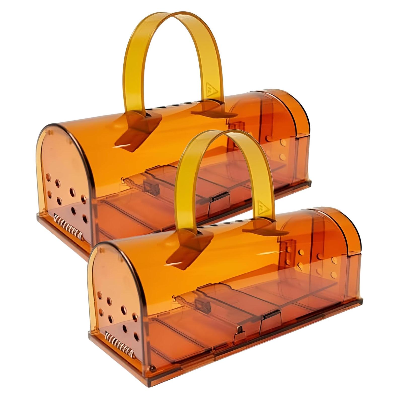 Trampas de Ratones Humanas CTB Dealz - Paquete de 2 Reutilizables