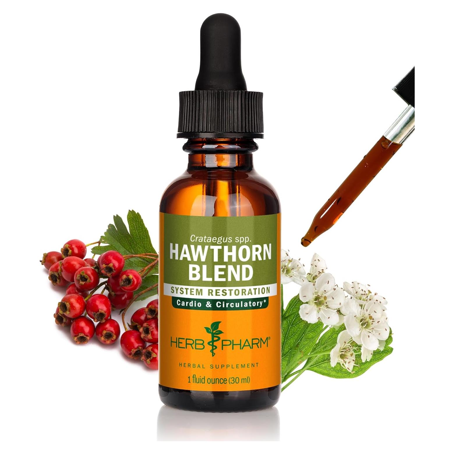 Extracto Líquido de Espino Herb Pharm 29.57 ml Orgánico