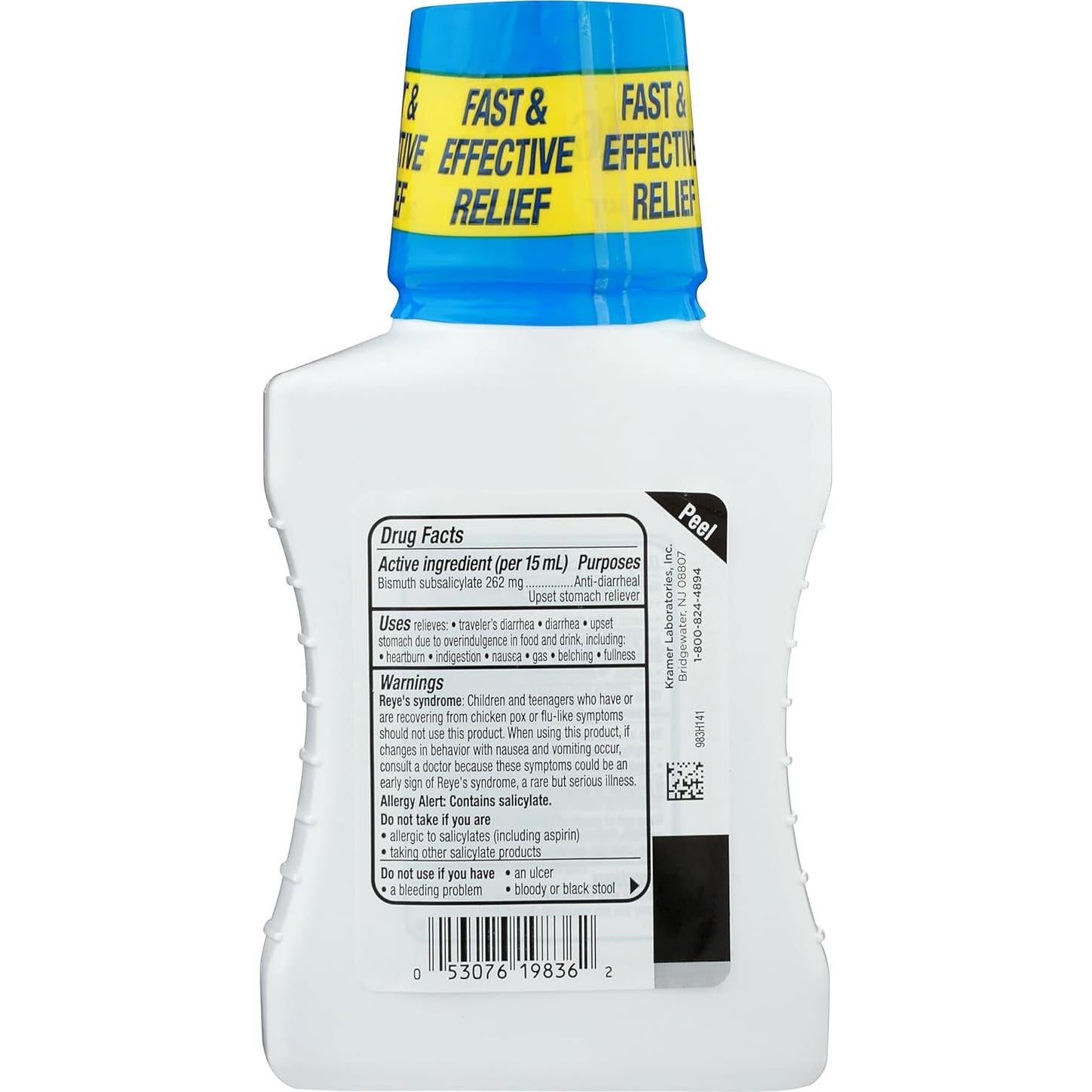 Kaopectate Alivio Diarrea y Malestar Estomacal Vainilla 226g