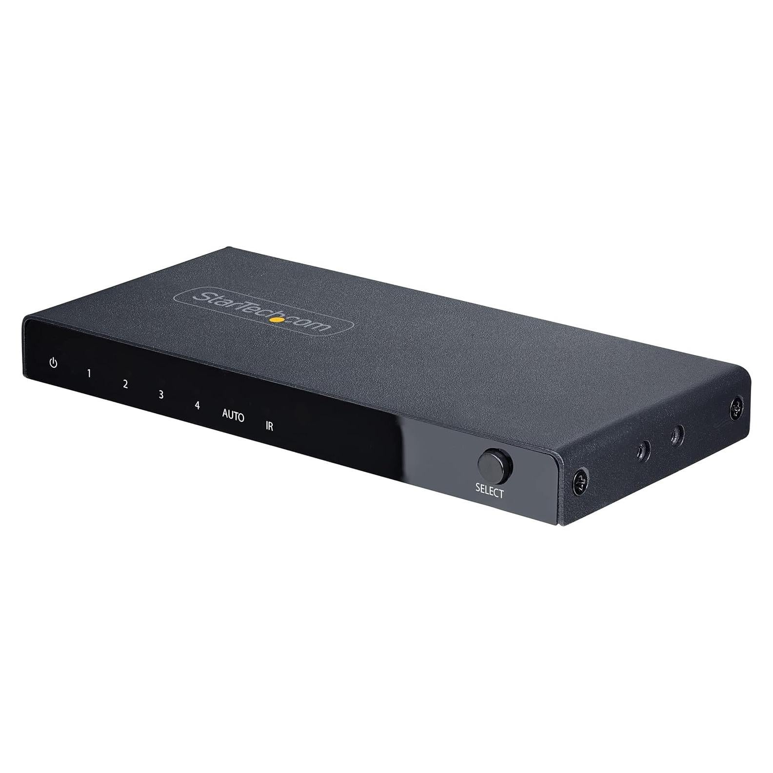 Conmutador HDMI 8K StarTech.com 4 Puertos 60Hz HDR10+