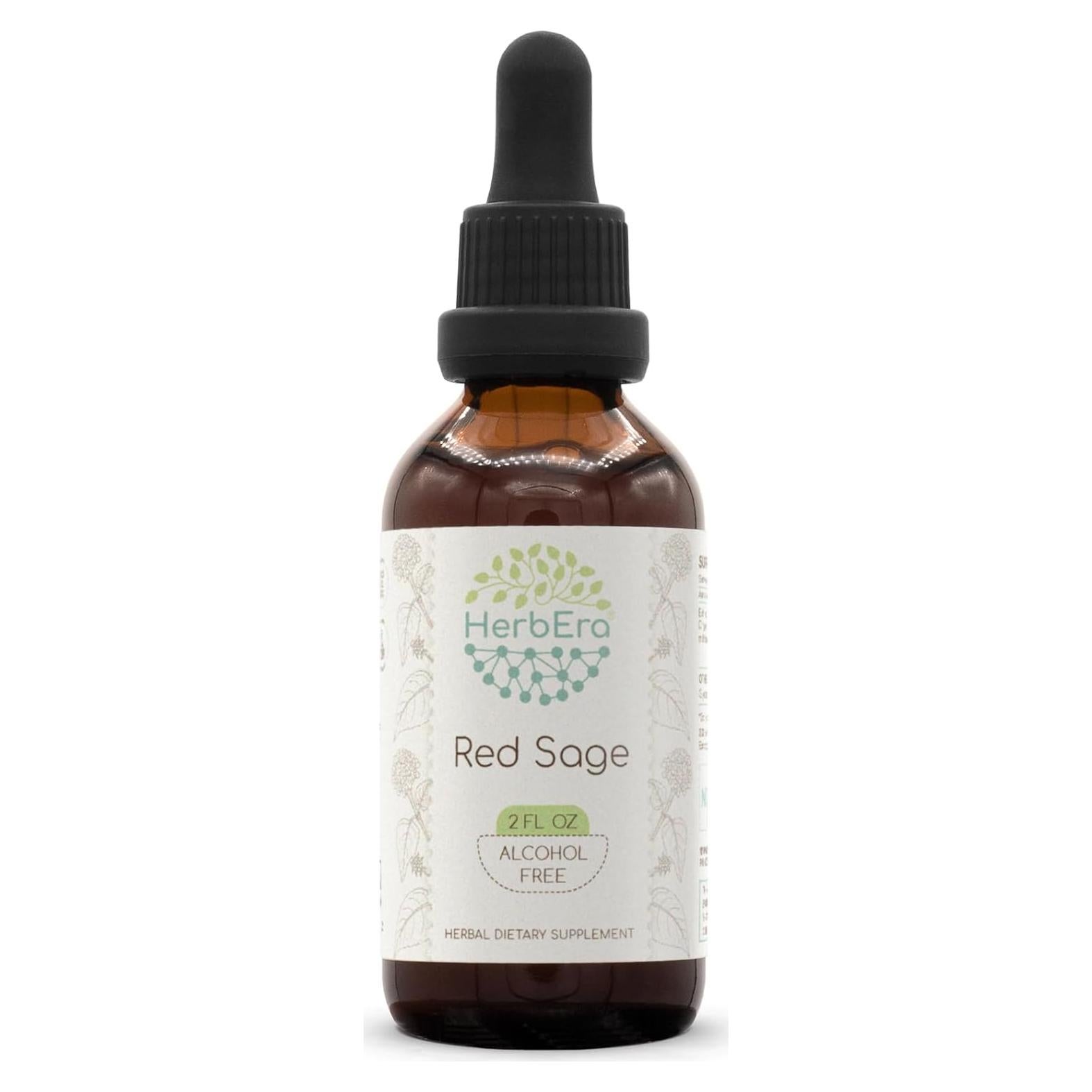 Extracto de Hierbas Rojo Salvia HerbEra 60 ml Sin Alcohol