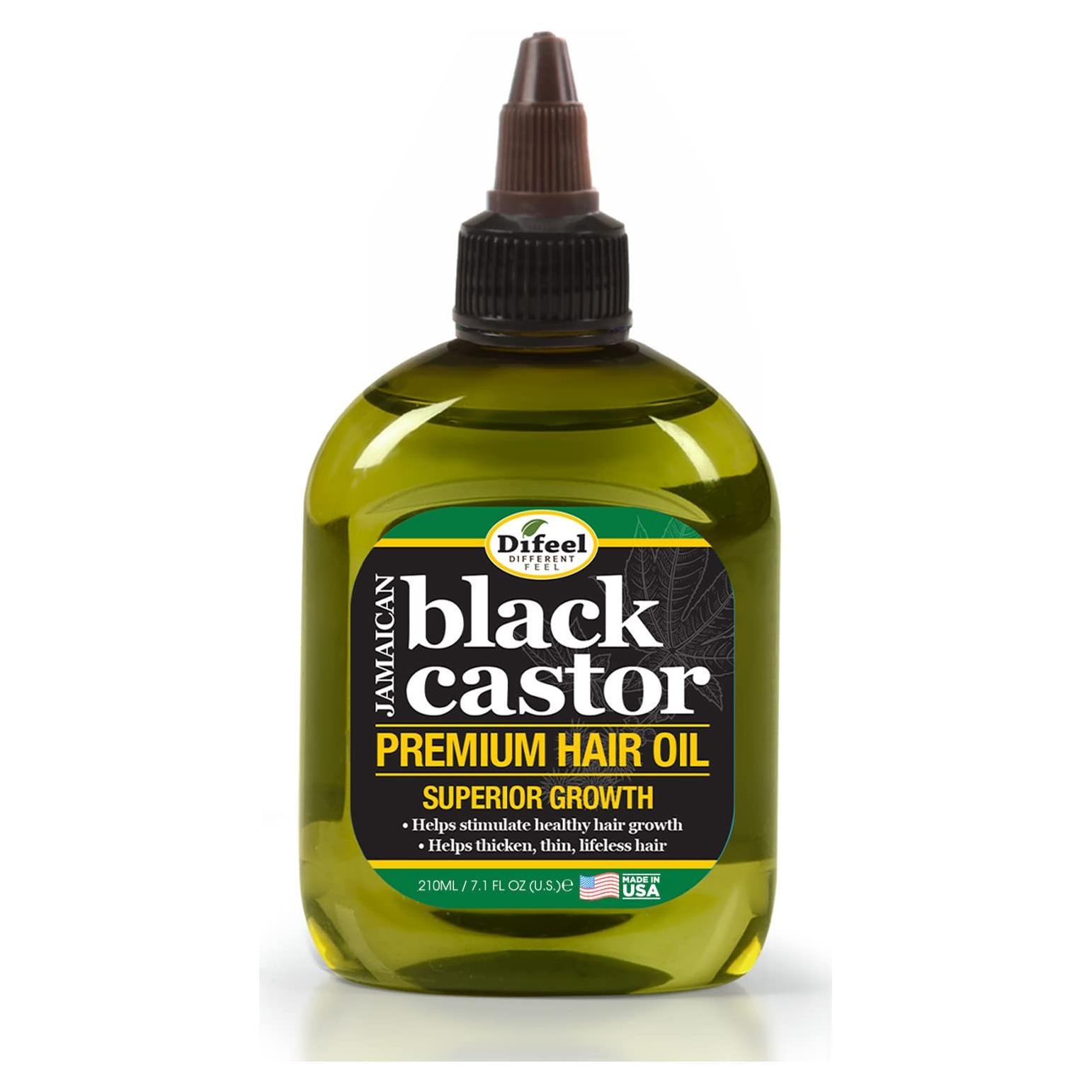 Aceite de Ricino Negro Jamaicano Difeel 200 ml Crecimiento Cabello