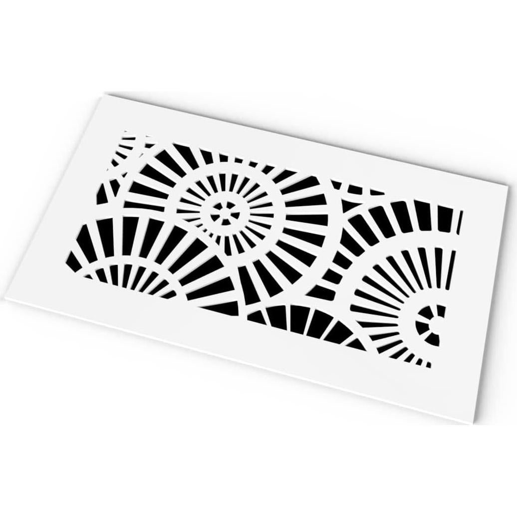 Cubierta de Ventilación SABA - Plexiglás Acrílico 15.24x10.16 cm