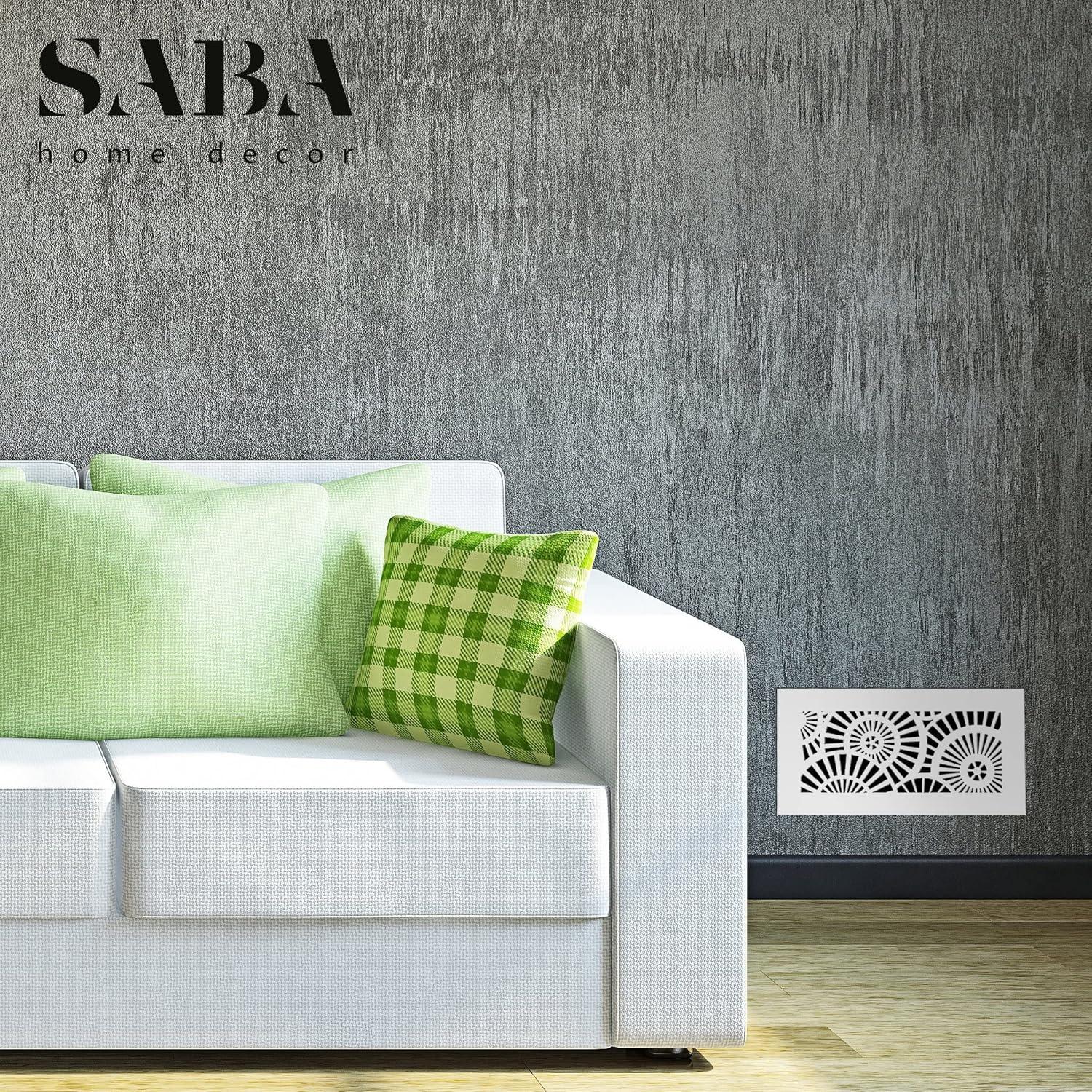 Cubierta de Ventilación SABA - Plexiglás Acrílico 15.24x10.16 cm