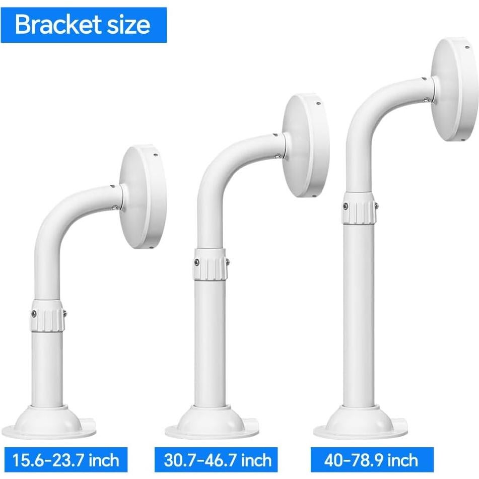 Soporte de Cámara de Seguridad COMPCCTV Ajustable 77.9-123.4 cm