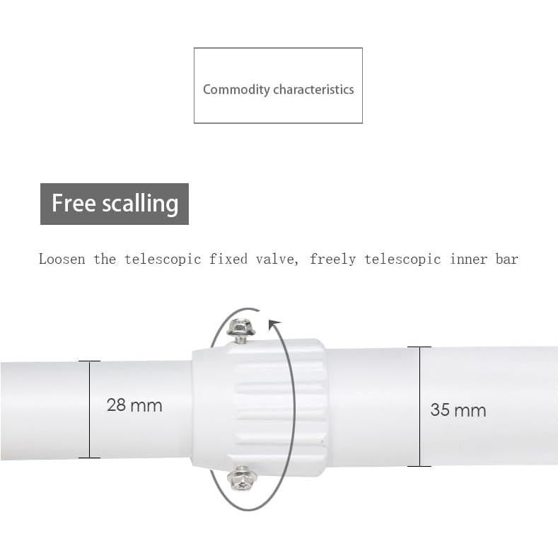 Soporte de Cámara de Seguridad COMPCCTV Ajustable 77.9-123.4 cm