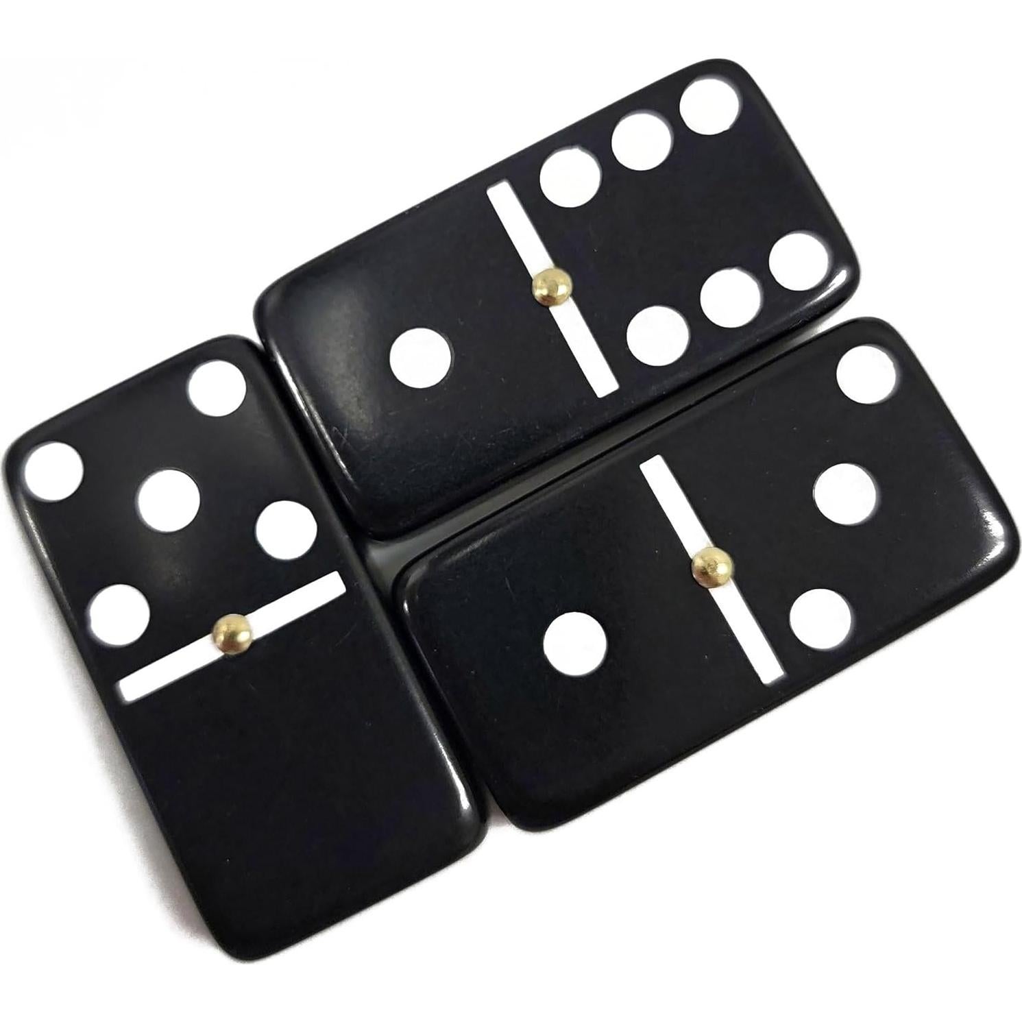 Juego de Dómino Doble Seis Jumbo Negro Marion & Co.