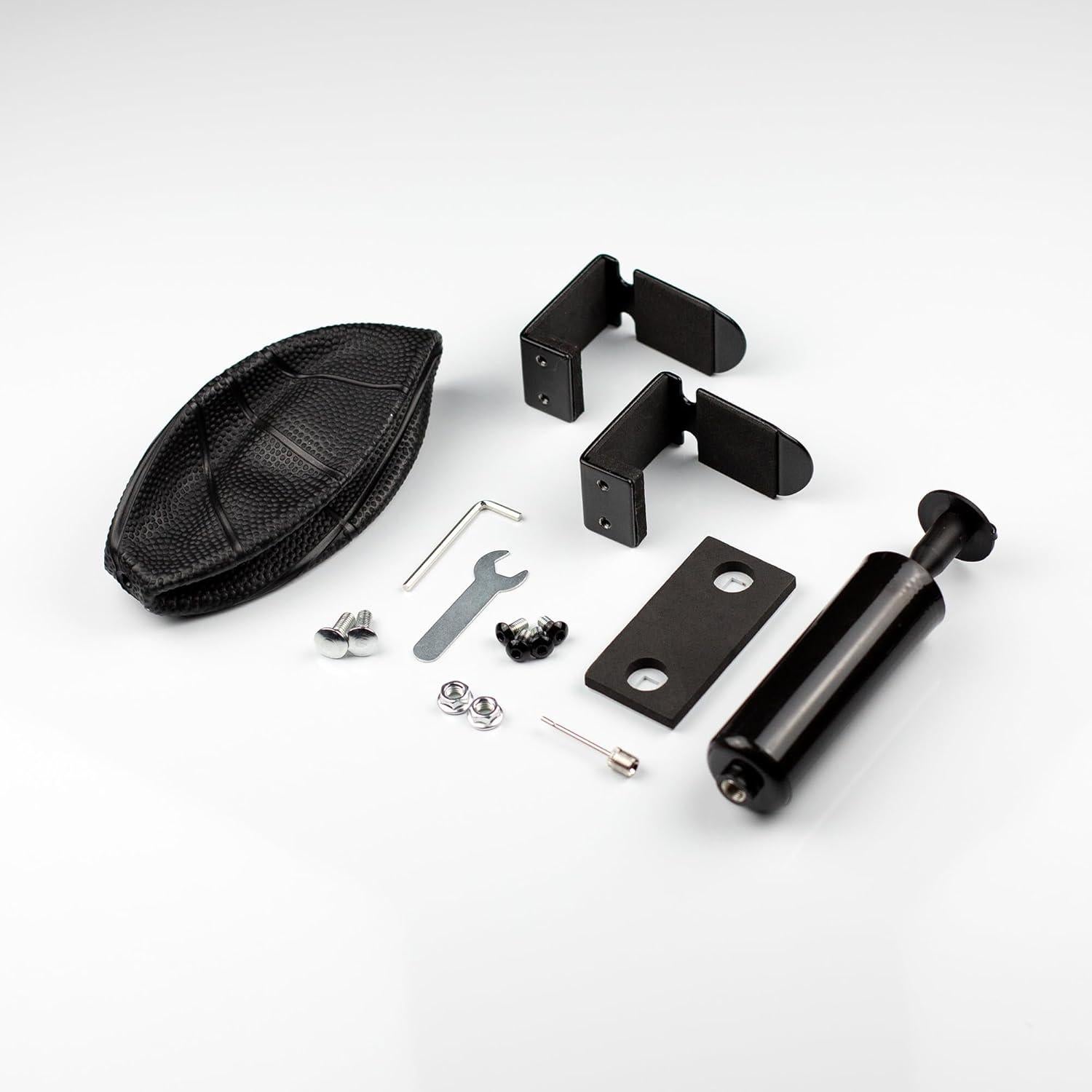 Aro de Baloncesto Interior Genérico 9" con Tablero 45.72x30.48 cm