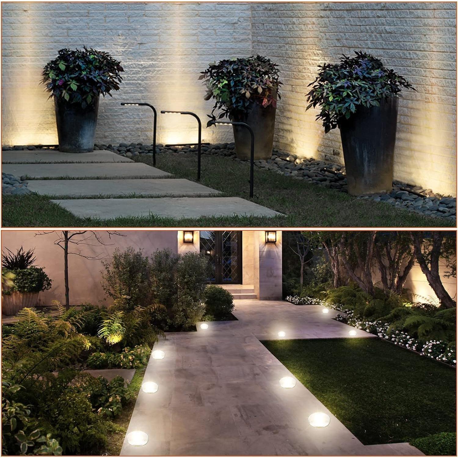 Luces de Paisaje LED RGBW Unirence 10W IP67 6 Piezas