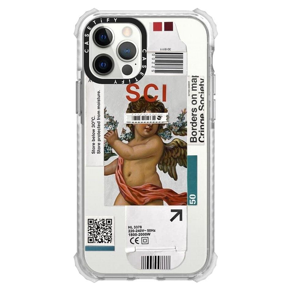 Funda Ultra Impacto CASETiFY para iPhone 12/12 Pro - Transparente