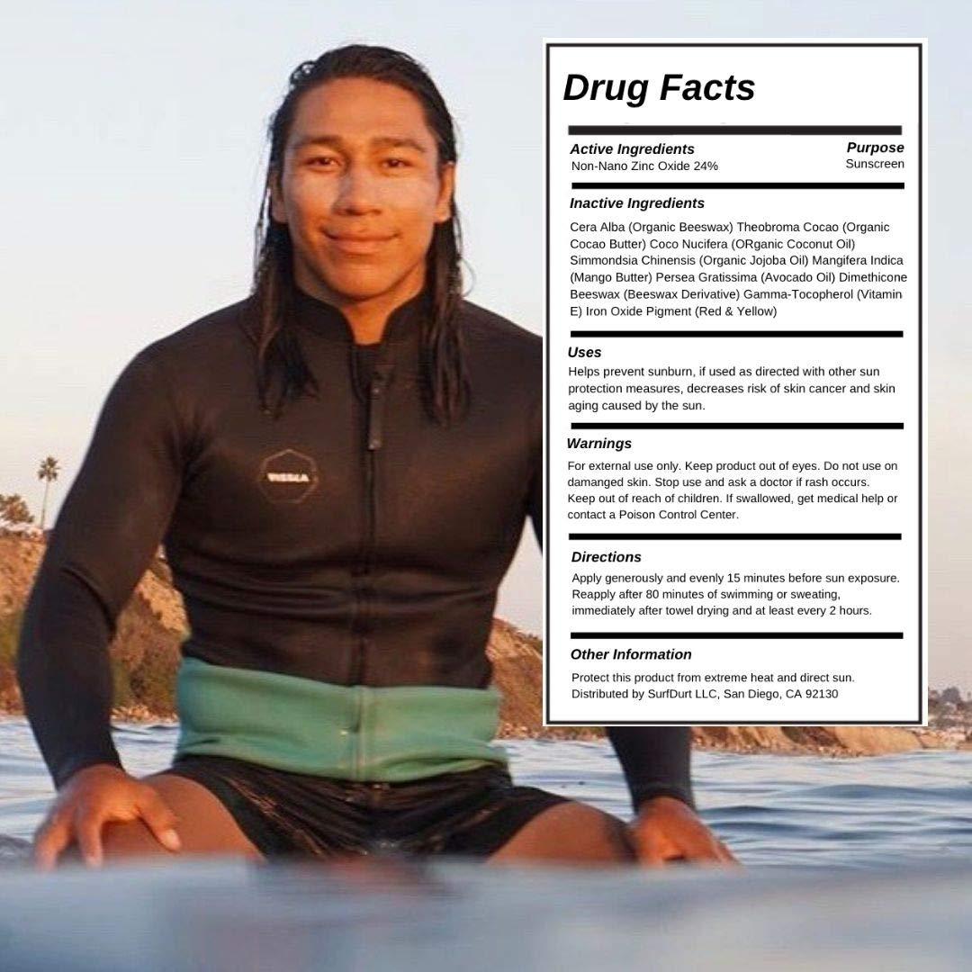 Protector Solar SurfDurt Ecológico SPF 30 60ml - Seguro para Arrecifes