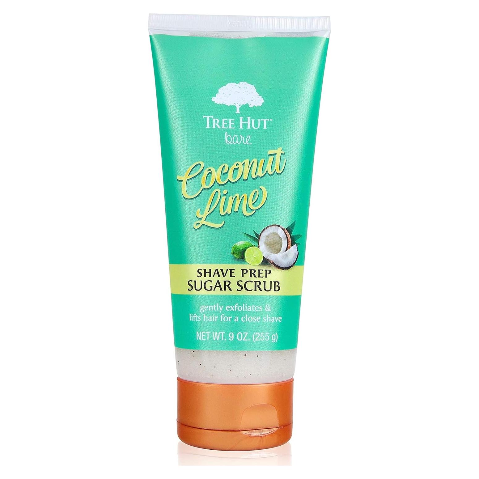 Exfoliante de Preparación de Afeitado Tree Hut Coco Lima 255g