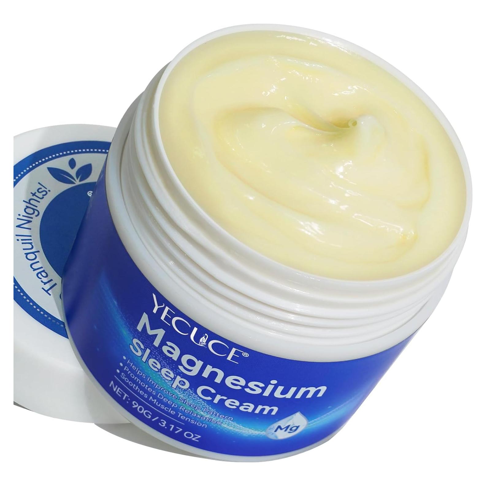 Crema de Magnesio ReliCo 93.5 ml para Dormir y Dolor Muscular