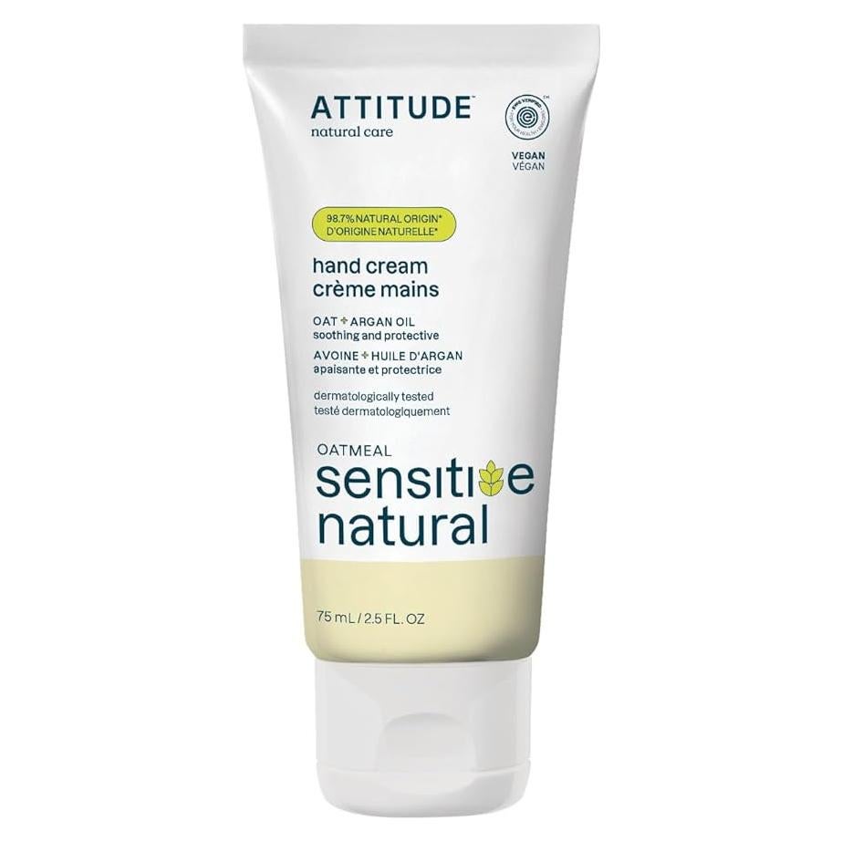 Crema de Manos ATTITUDE Vegana con Aceite de Argán 73.93 ml