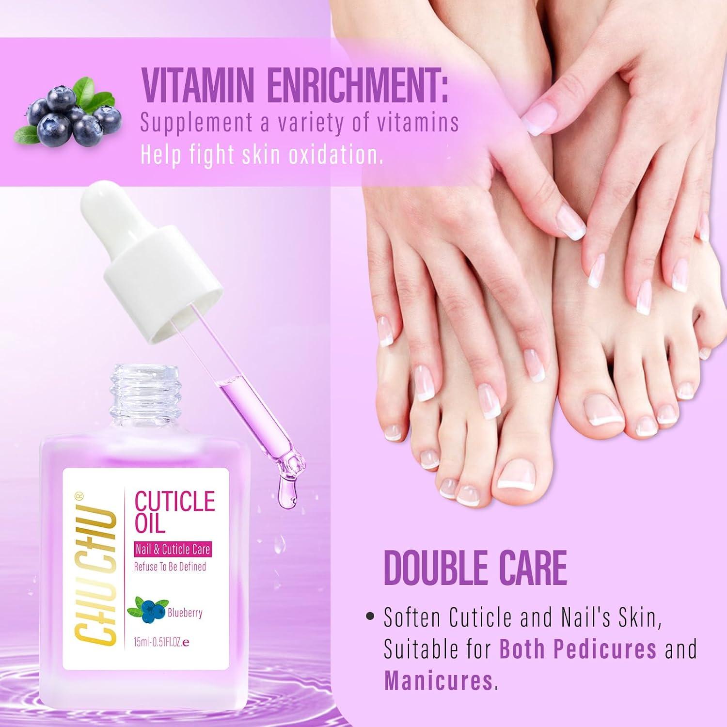 Aceite Orgánico para Cutículas CHUCHU 15ml - Jojoba y Vitaminas