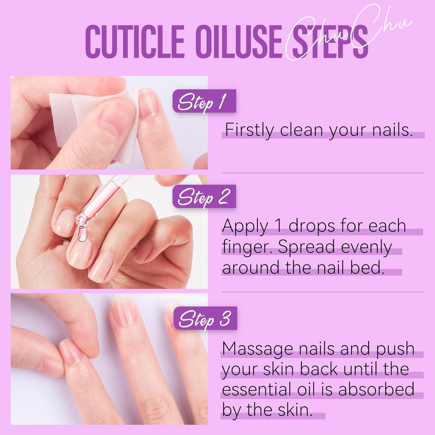 Aceite Orgánico para Cutículas CHUCHU 15ml - Jojoba y Vitaminas