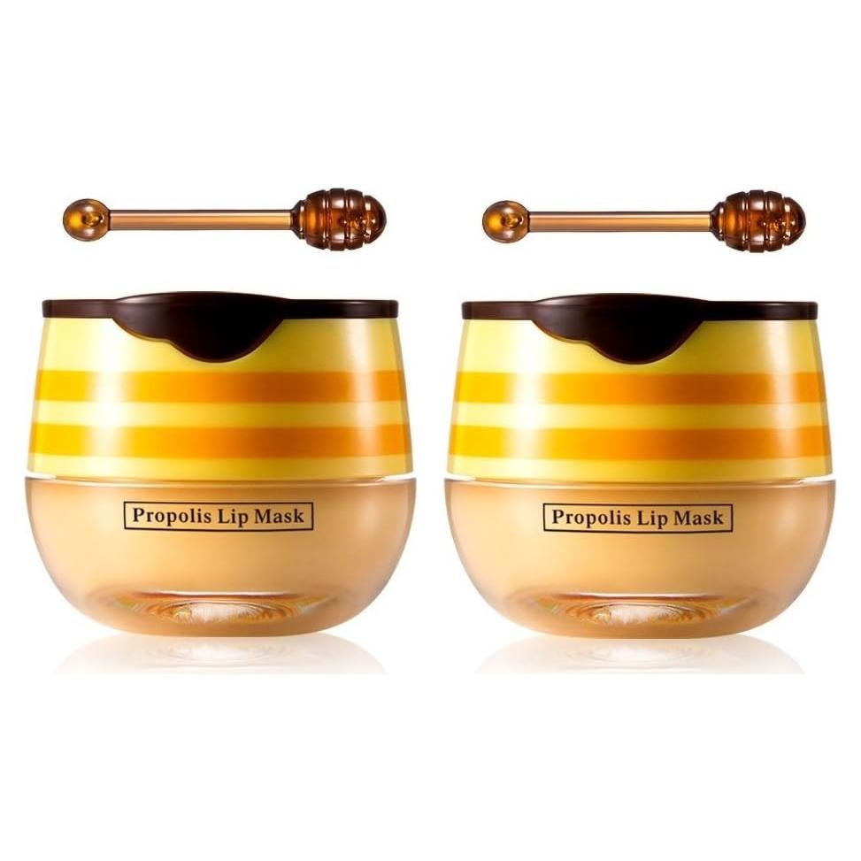 Bálsamo Labial Hidratante Ginaday 2 Pcs Tarro de Miel