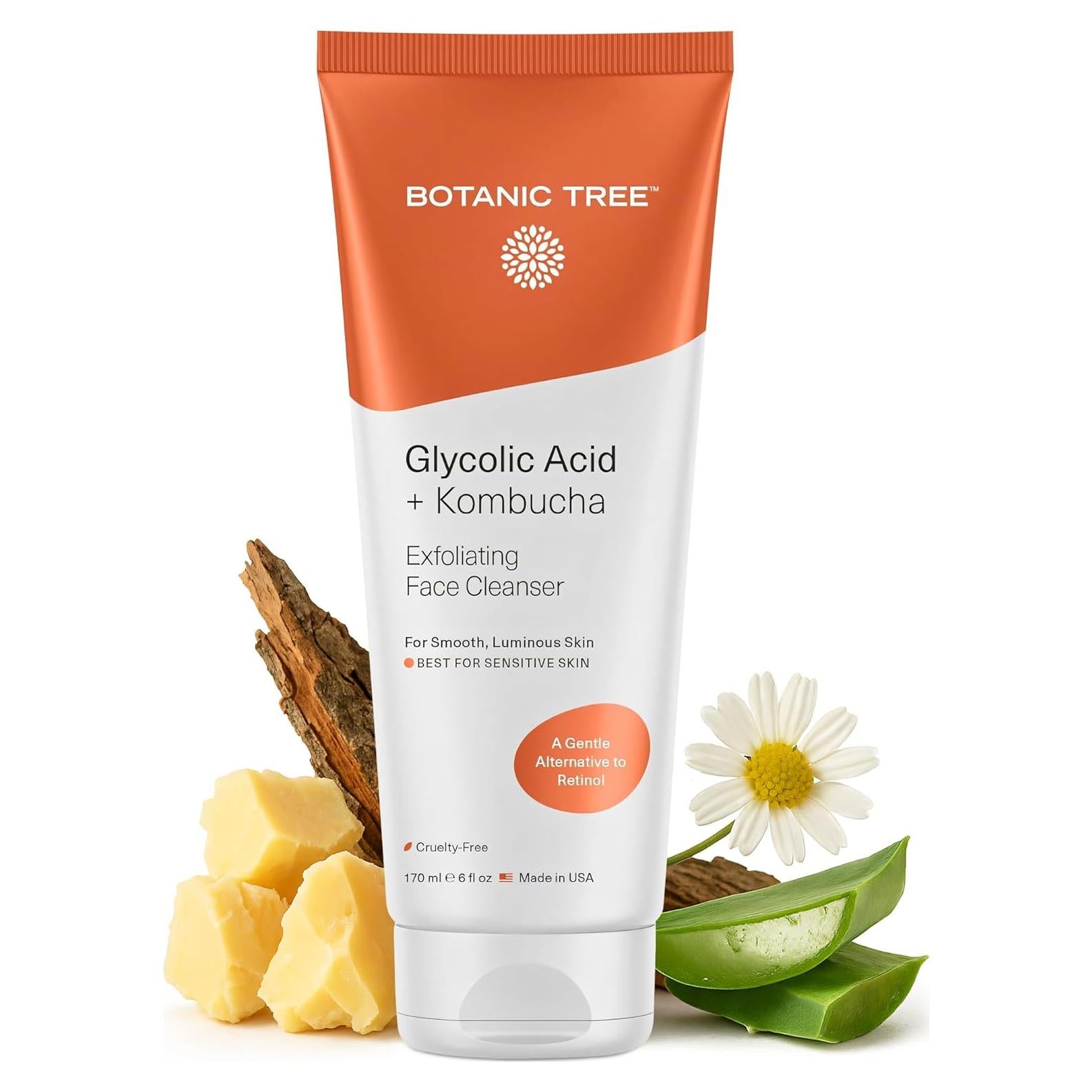 Limpiador Facial Exfoliante Botanic Tree 177 ml - Ácido Glicólico