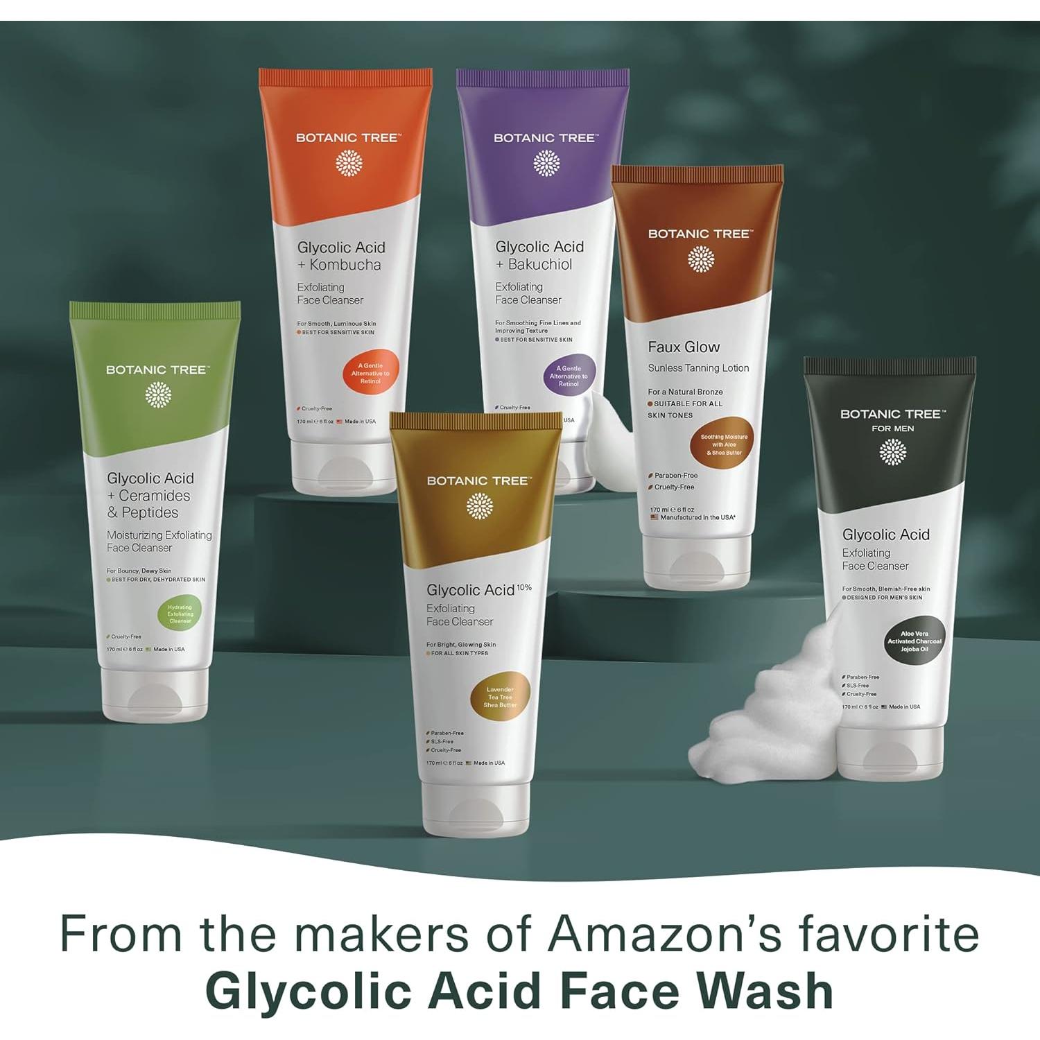 Limpiador Facial Exfoliante Botanic Tree 177 ml - Ácido Glicólico