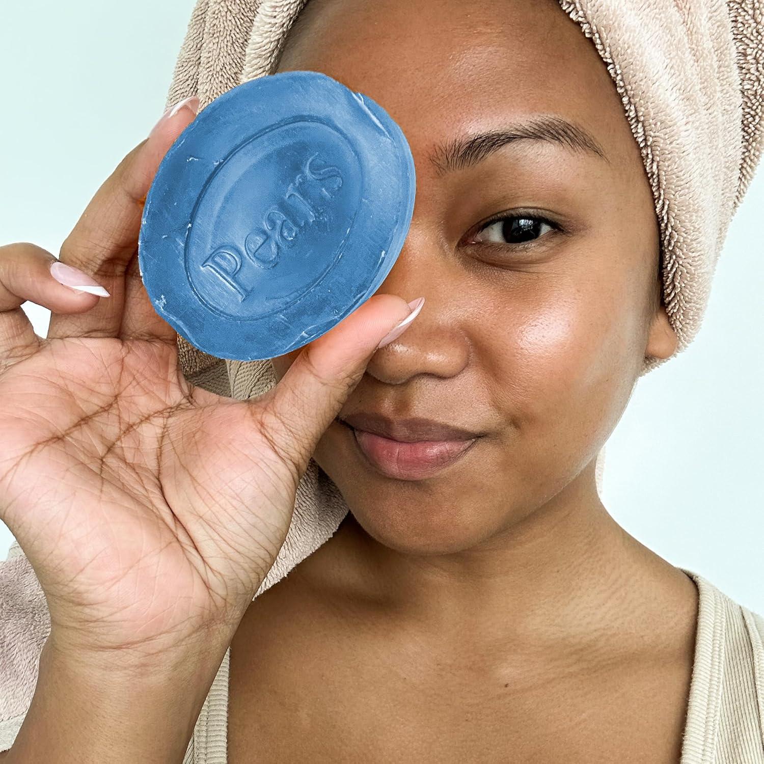 Jabón de Glicerina Pears 3-Pack - Ámbar, Azul y Verde 100g