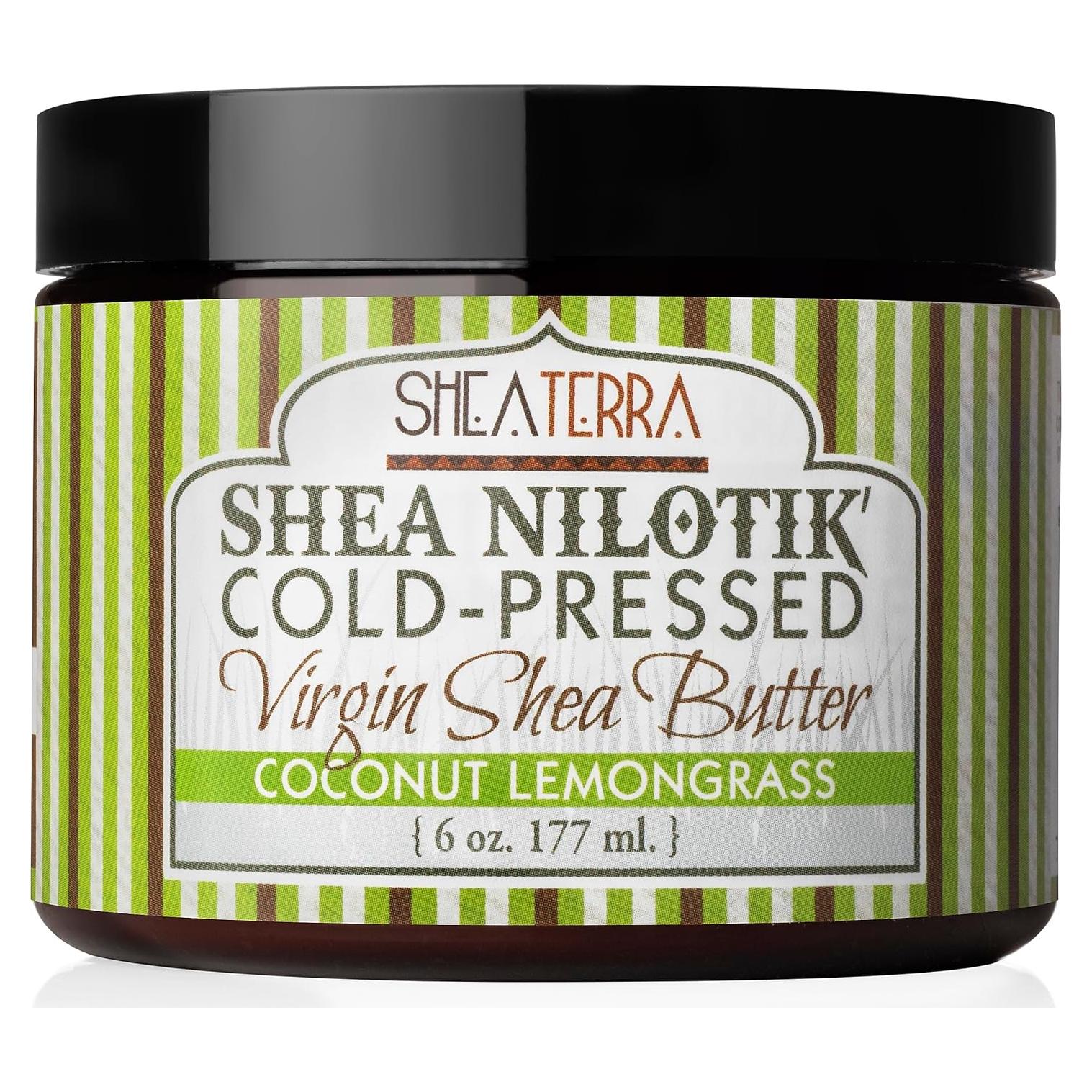 Manteca de Karité Orgánica Prensada en Frío Shea Terra 170g - Limón de Coco