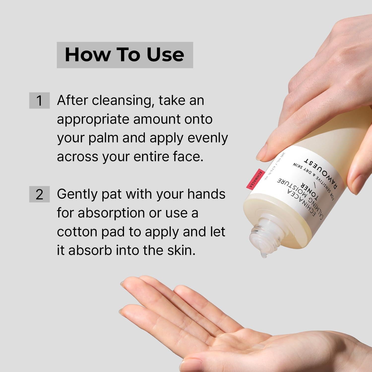 Tónico Hidratante RAWQUEST Equinácea 41% 308g Piel Seca