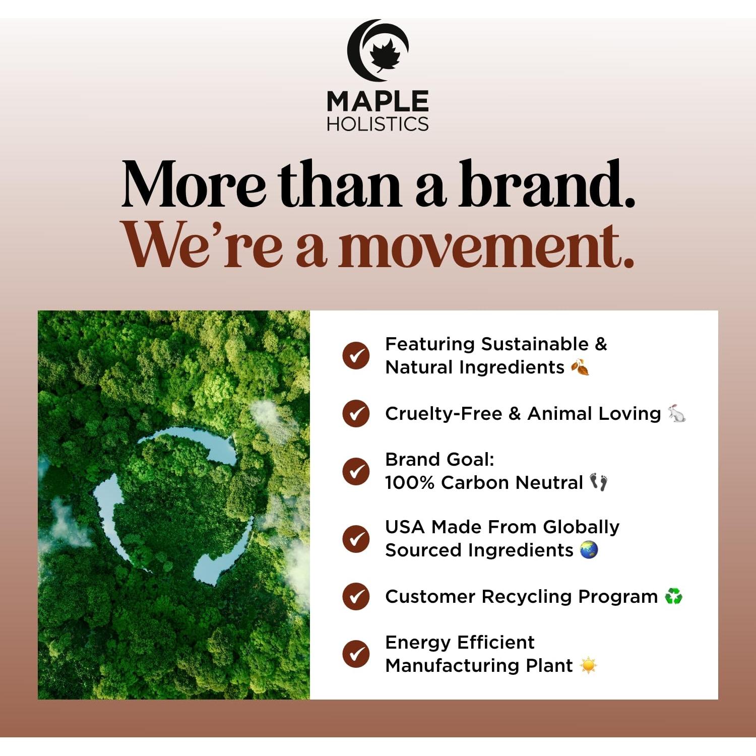 Aceite de Almendra Dulce Orgánico Maple Holistics 473ml - Hidratante Piel y Cabello