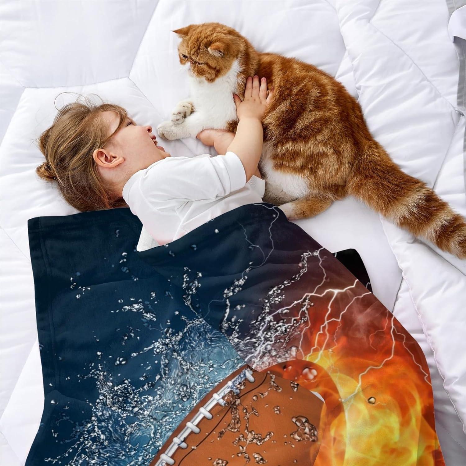 Manta de Lanzamiento Funacola 50x40 cm Franela Suave