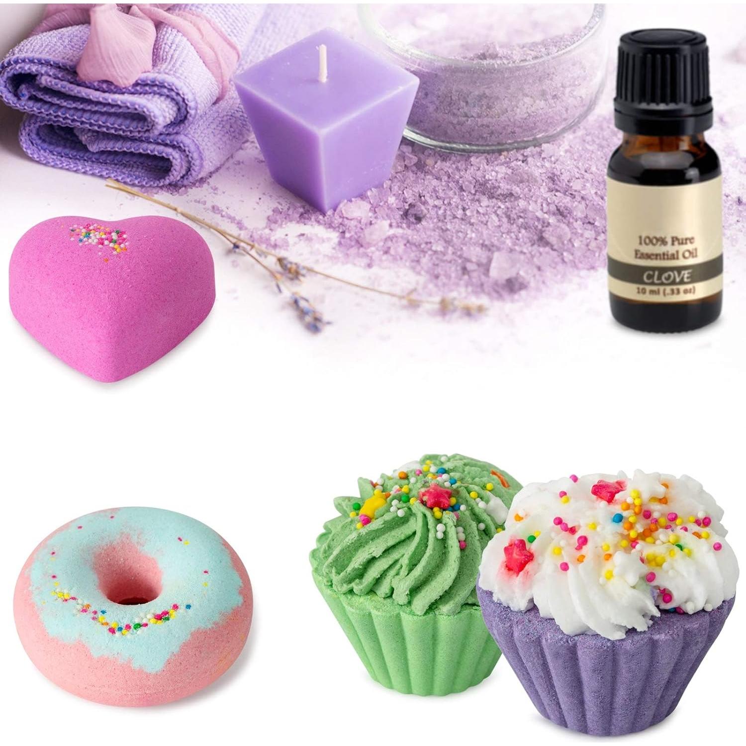 Set de 10 Bombas de Baño Naturales Comfso - Aromas Variados