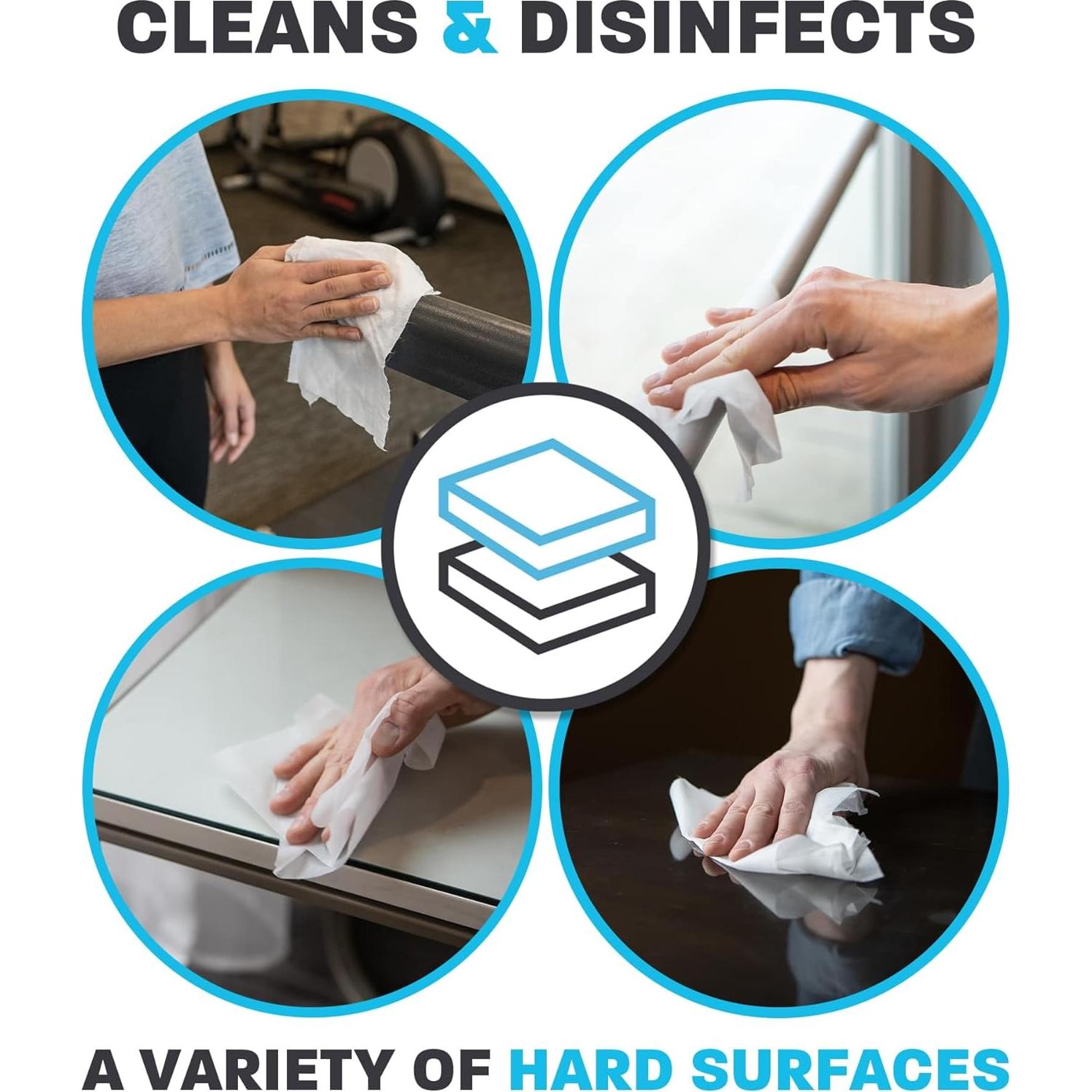 Toallitas Desinfectantes Antibacterianas Zogics 800 Unidades