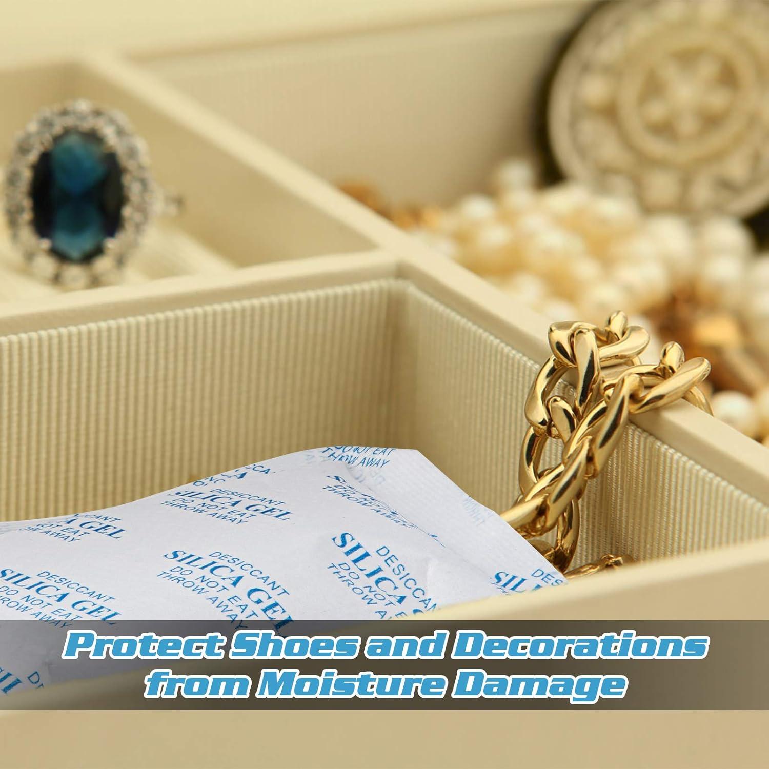 Paquetes de Gel de Silica SurpOxyLoc 2g (250 Paquetes) Grado Alimenticio