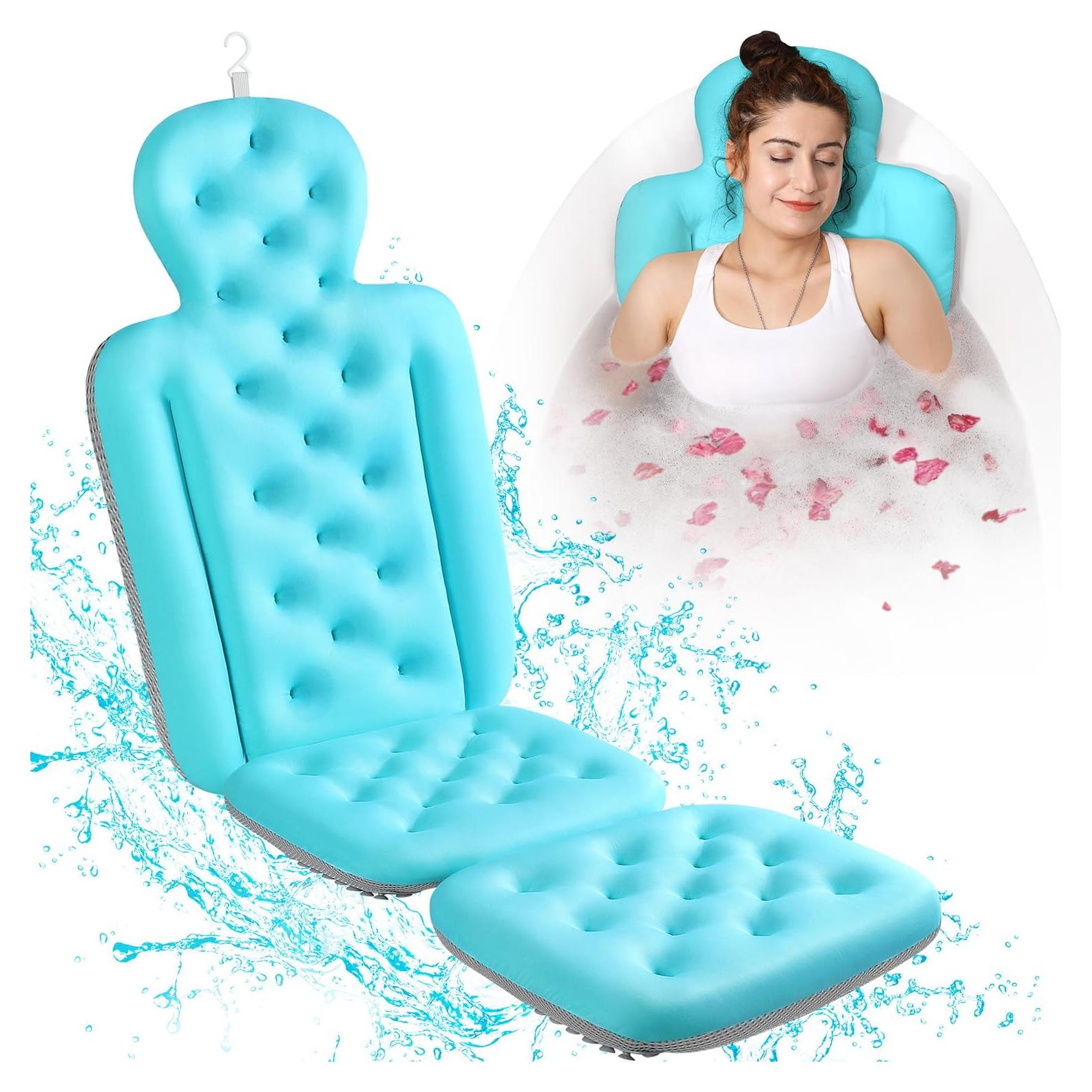 Almohada de Baño Completo Voxor 130 cm Azul Océano