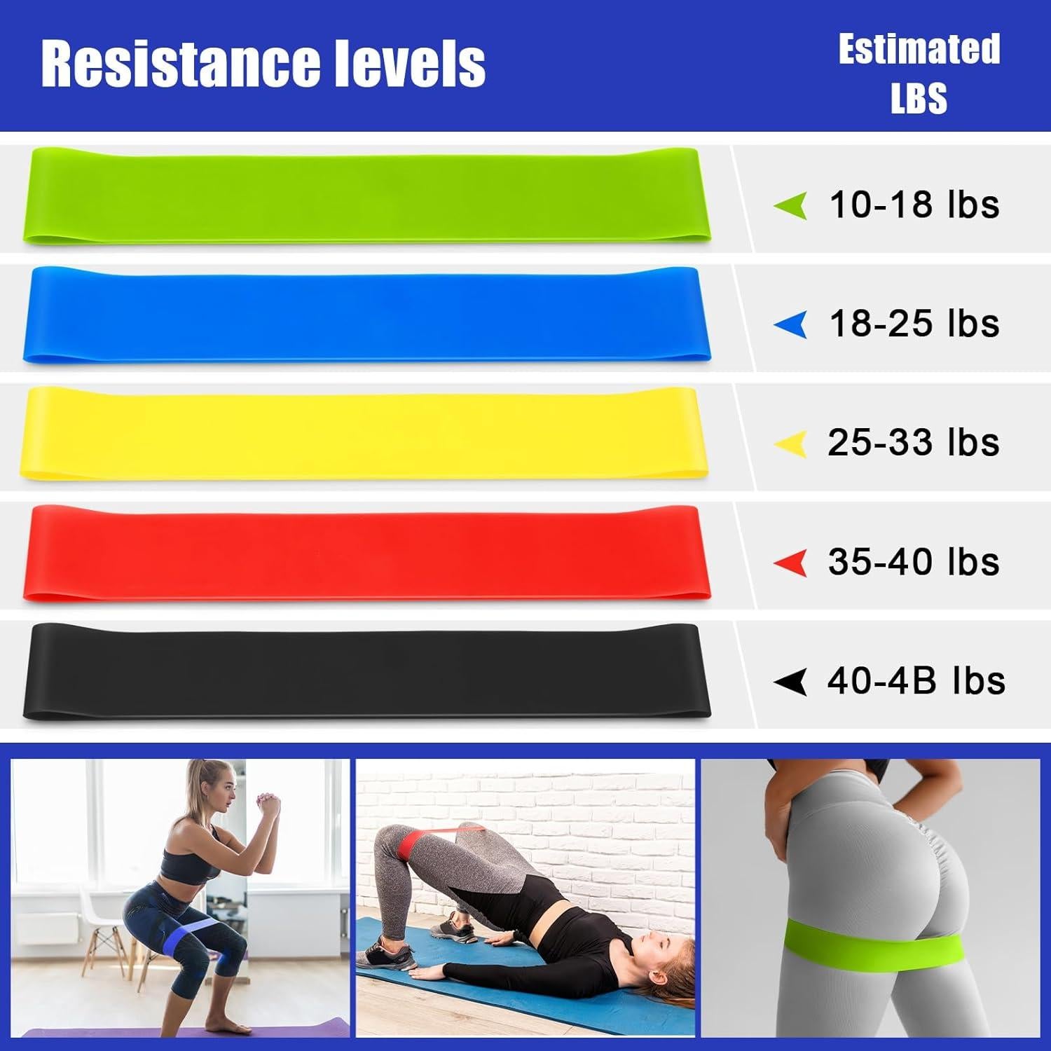 Juego de Pilates Silipull MIU2331 - 10 Piezas Accesorios Fitness