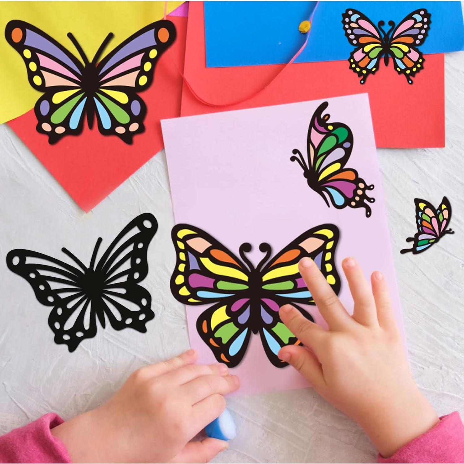 Kits de Manualidades de Mariposa ZEELONA 24 Piezas DIY