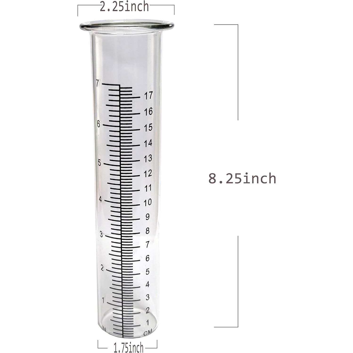 Tuberías de Reemplazo JOYBee para Medidor de Lluvia 17.78 cm (Paquete de 2)