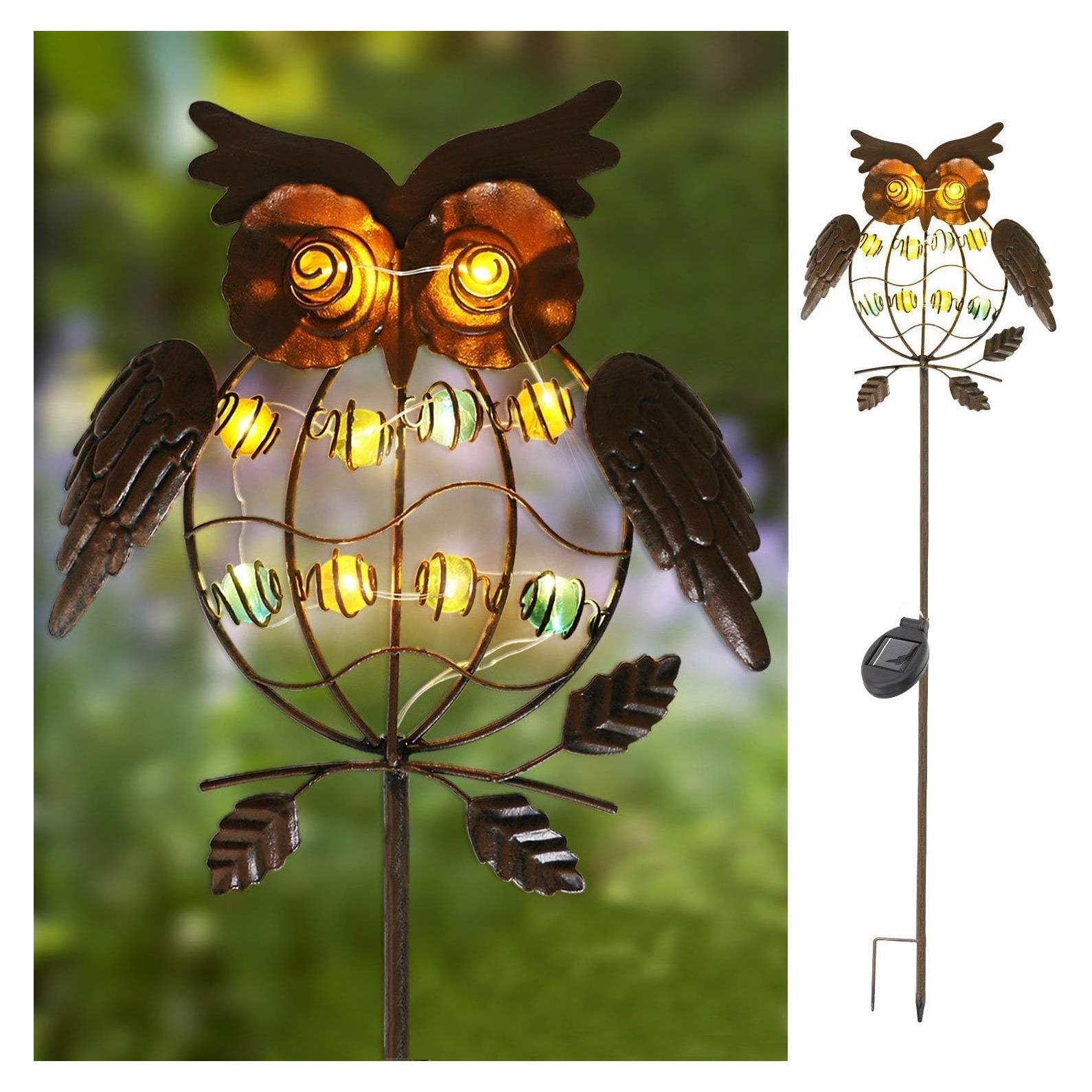 Luz Solar de Jardín TAKE ME LED Bronce 97 cm Decorativa