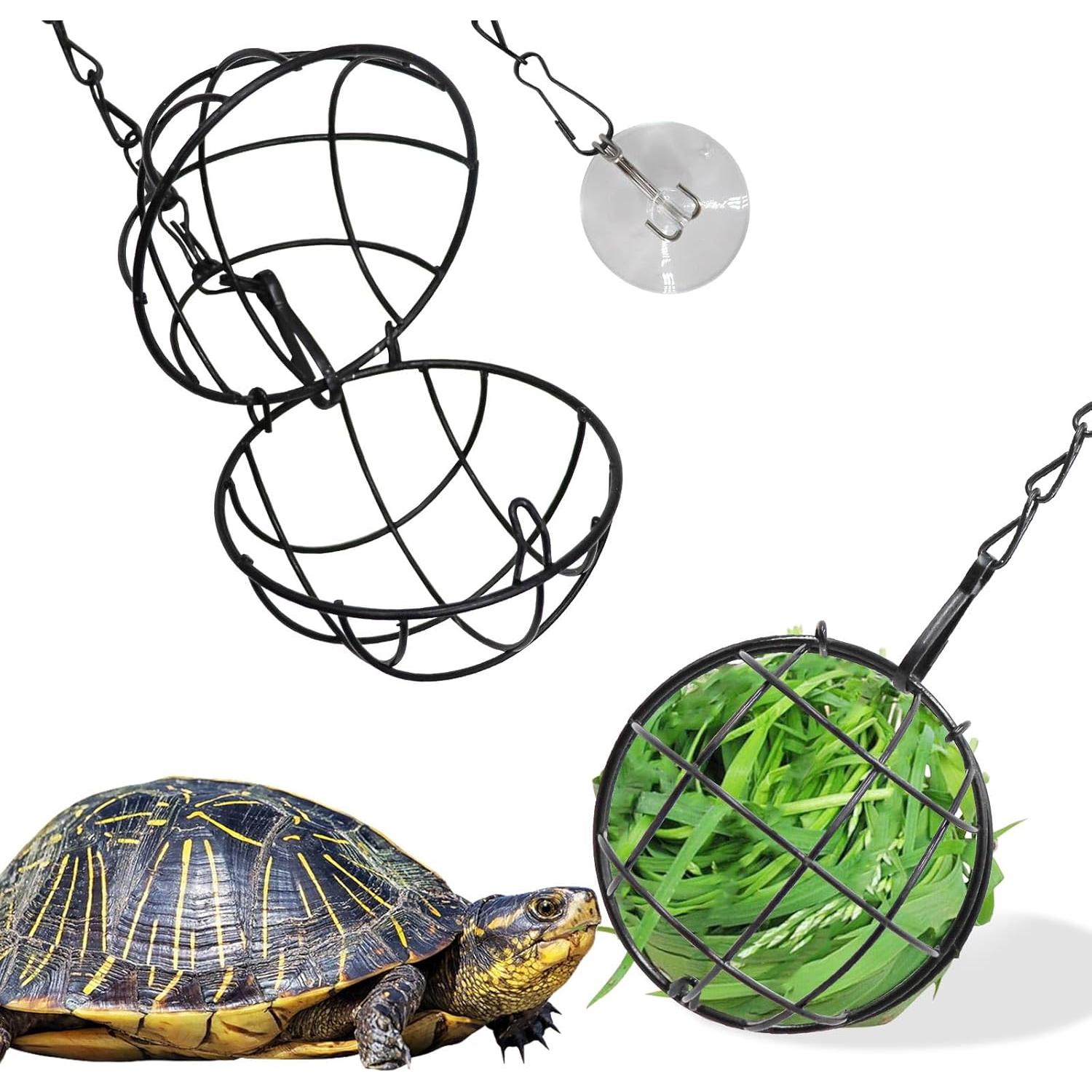 Bola Alimentadora Colgante para Tortugas Neeenn 7.87 cm Acero Inoxidable