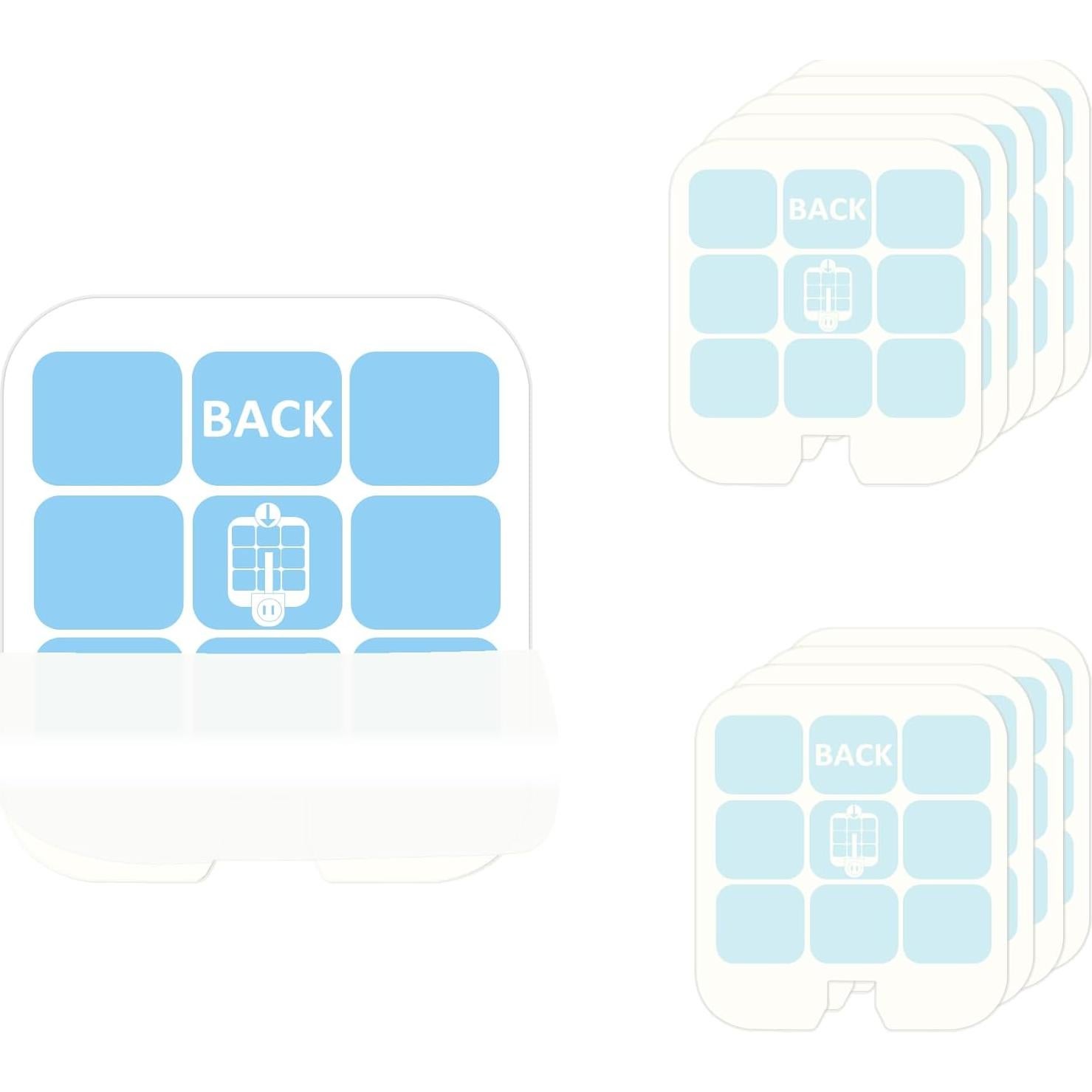 Paquete de 10 Tableros de Pegamento Shootingstar para Trampas